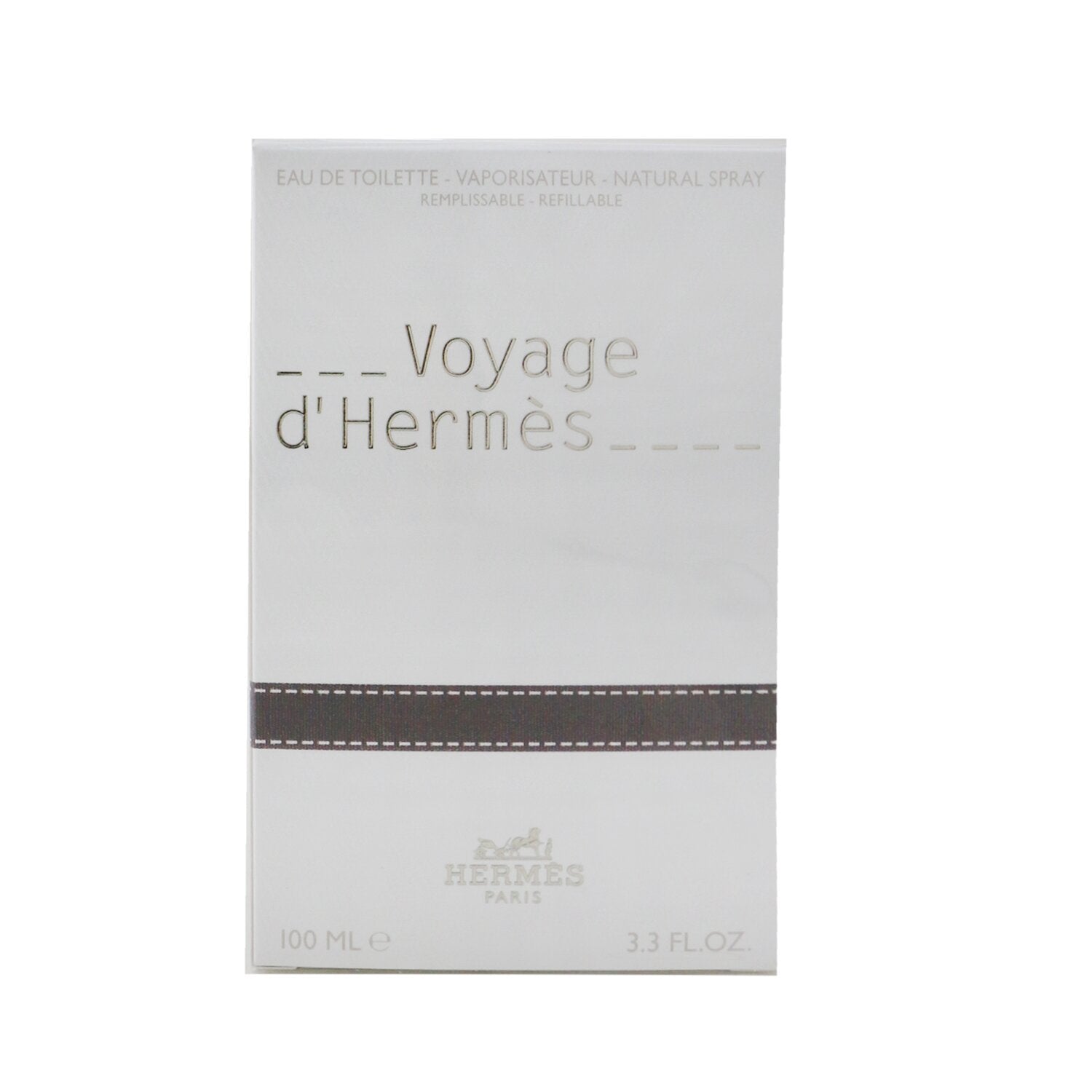 Hermes Voyage D'Hermes Eau De Toilette Refillable Spray  100ml/3.3oz