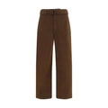Lemaire Brown Cotton Casual Pants