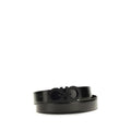Ferragamo Black Calf Leather Belt