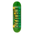 Creature Skateboard Deck Logo Green 7.25" x 29.9"