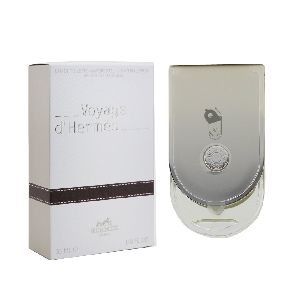 Hermes Voyage D'Hermes Eau De Toilette Refillable Spray  35ml/1.18oz