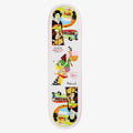 Primitive Neal Far East Skateboard Deck - 8.38″ White