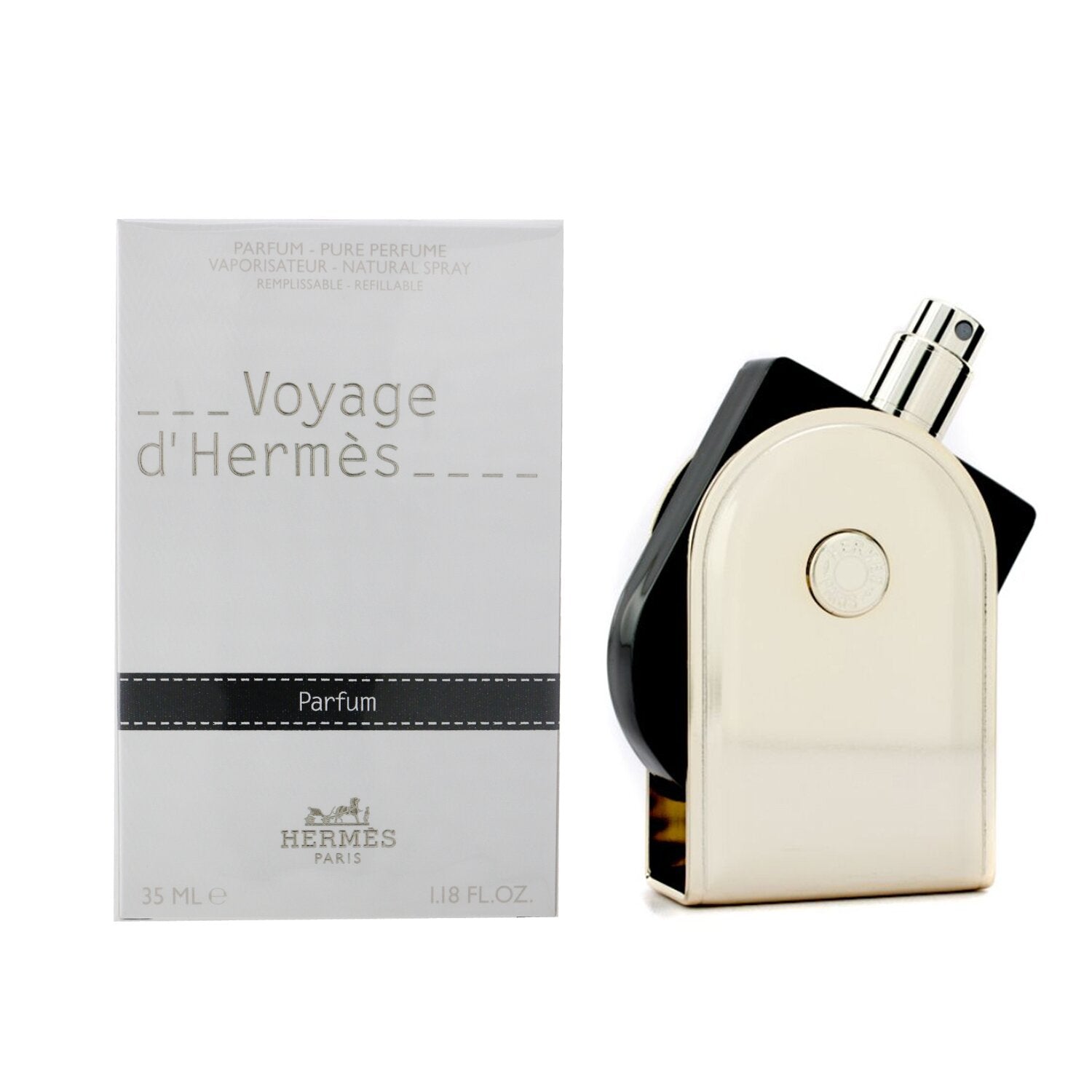 Hermes Voyage D'Hermes Pure Perfume Refillable Spray  100ml/3.3oz