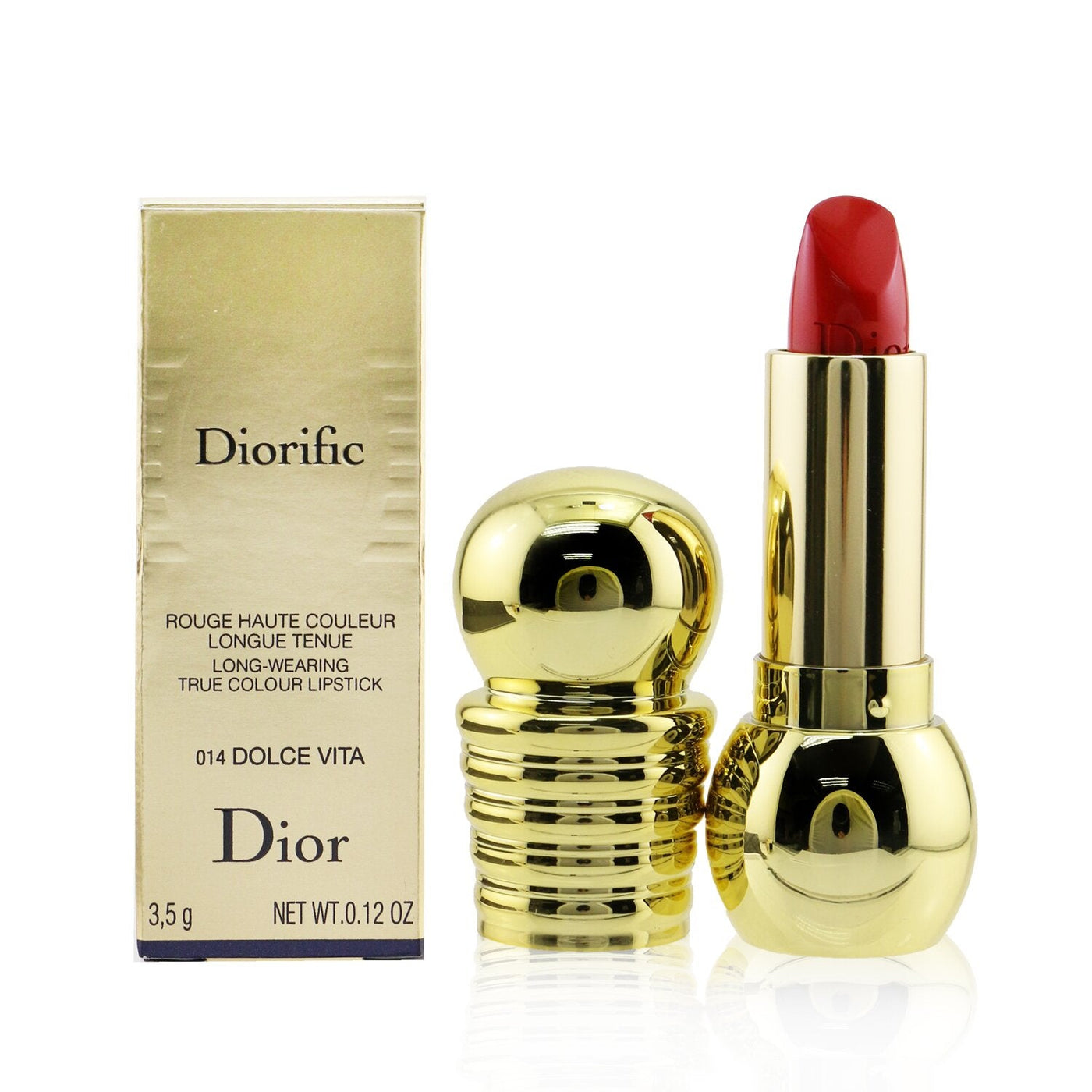 Christian Dior Diorific Lipstick (New Packaging) - No. 023 Diorella  3.5g/0.12oz