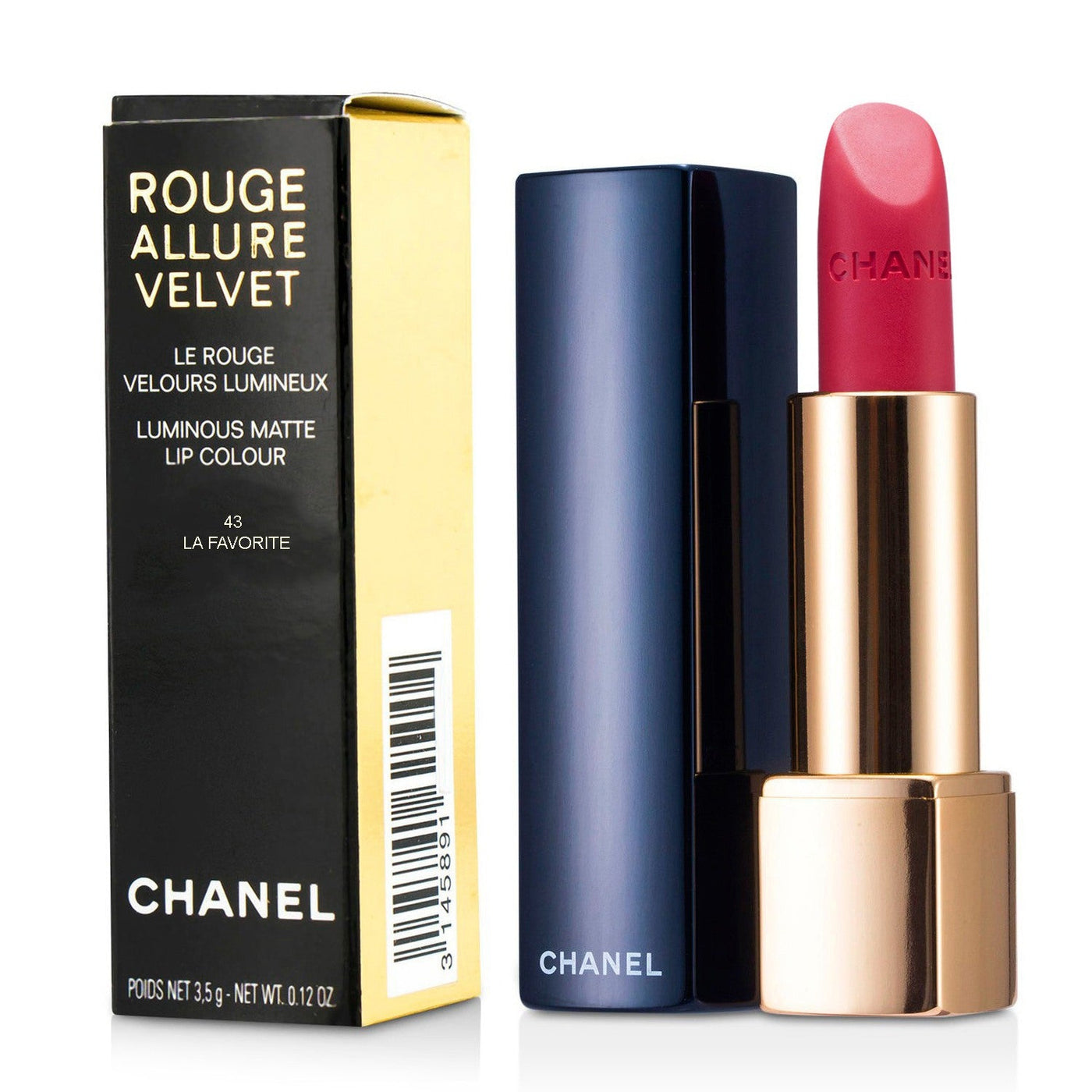 Chanel Rouge Allure Velvet - # 62 Libre  3.5g/0.12oz