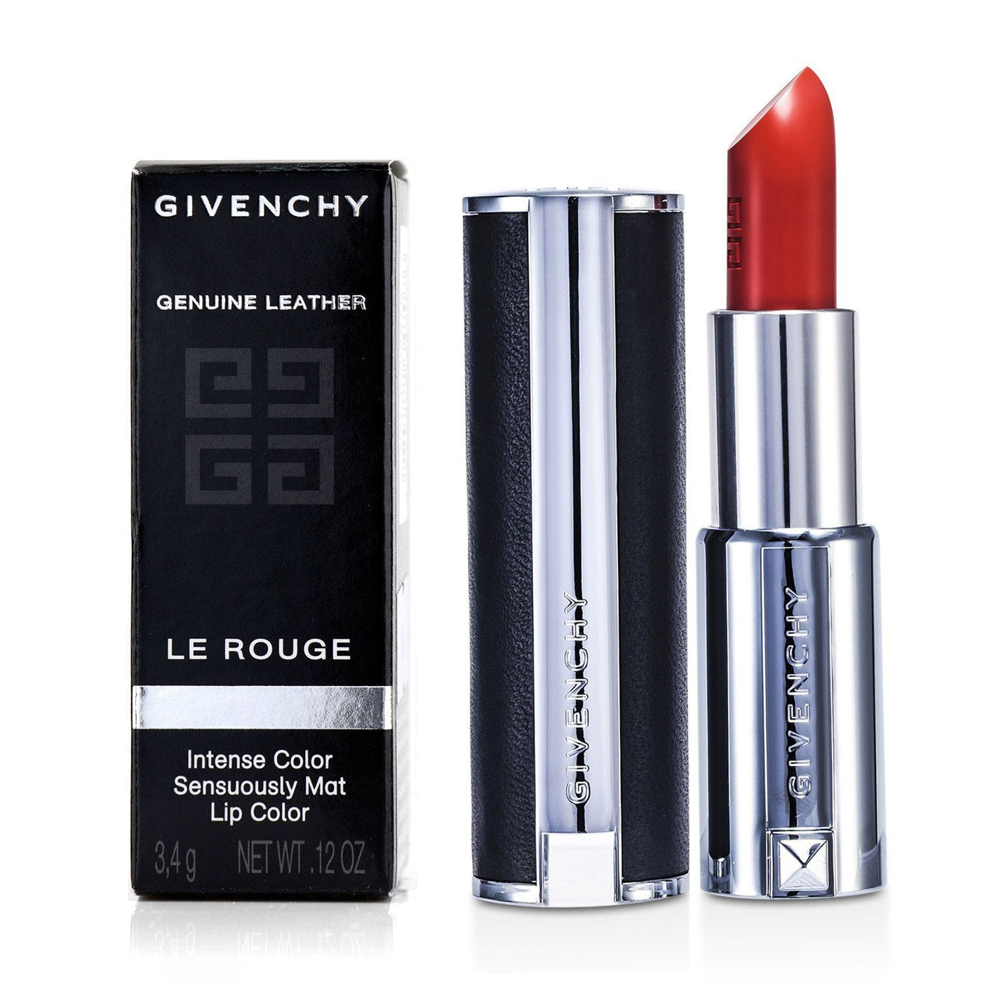 Givenchy Le Rouge Intense Color Sensuously Mat Lipstick - # 301 Magnolia Organza  3.4g/0.12oz
