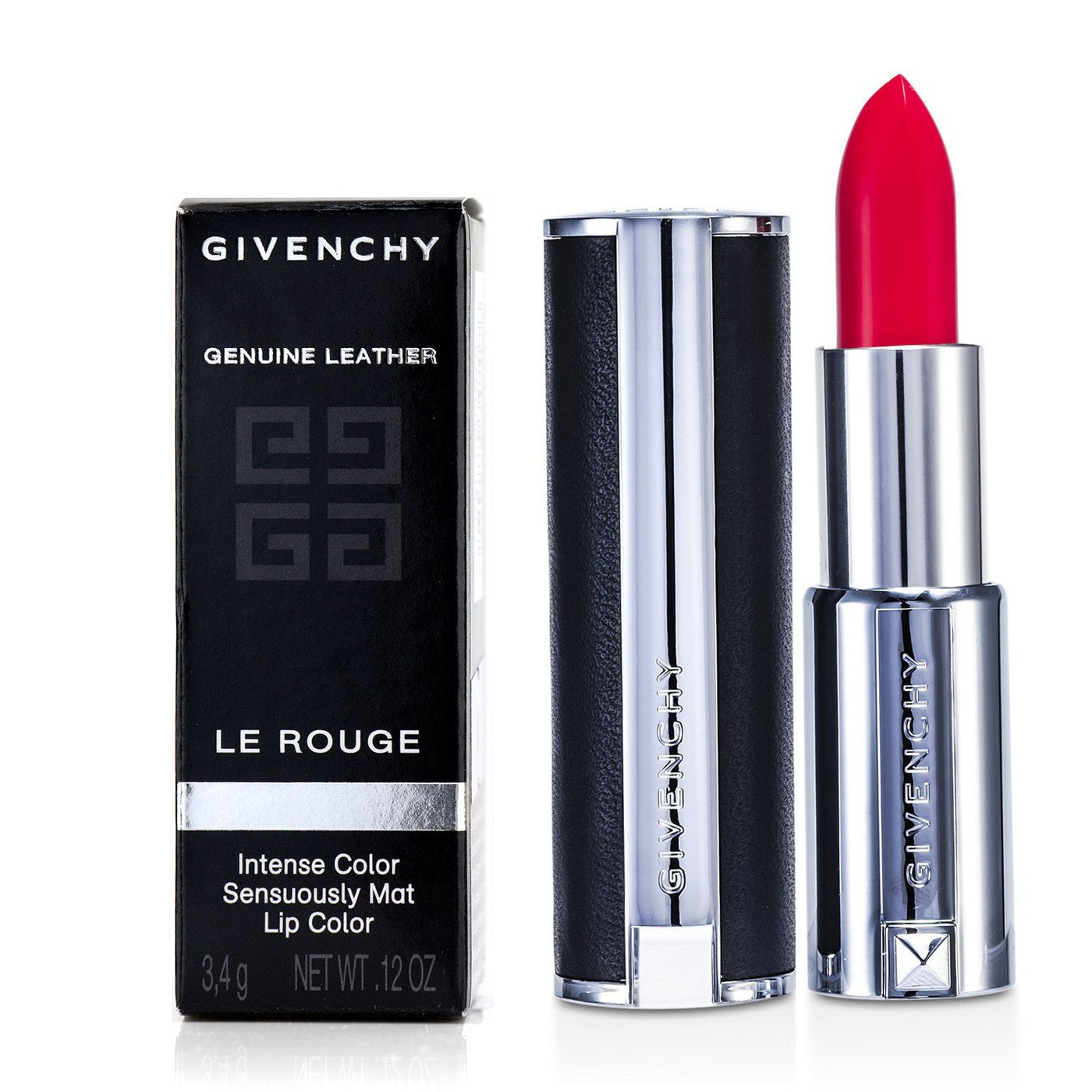 Givenchy Le Rouge Intense Color Sensuously Mat Lipstick - # 301 Magnolia Organza  3.4g/0.12oz