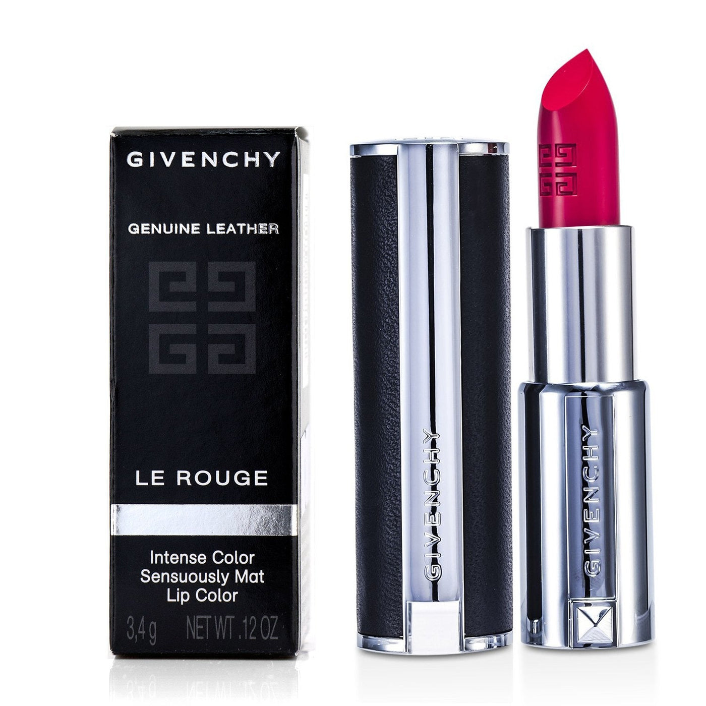 Givenchy Le Rouge Intense Color Sensuously Mat Lipstick - # 301 Magnolia Organza  3.4g/0.12oz