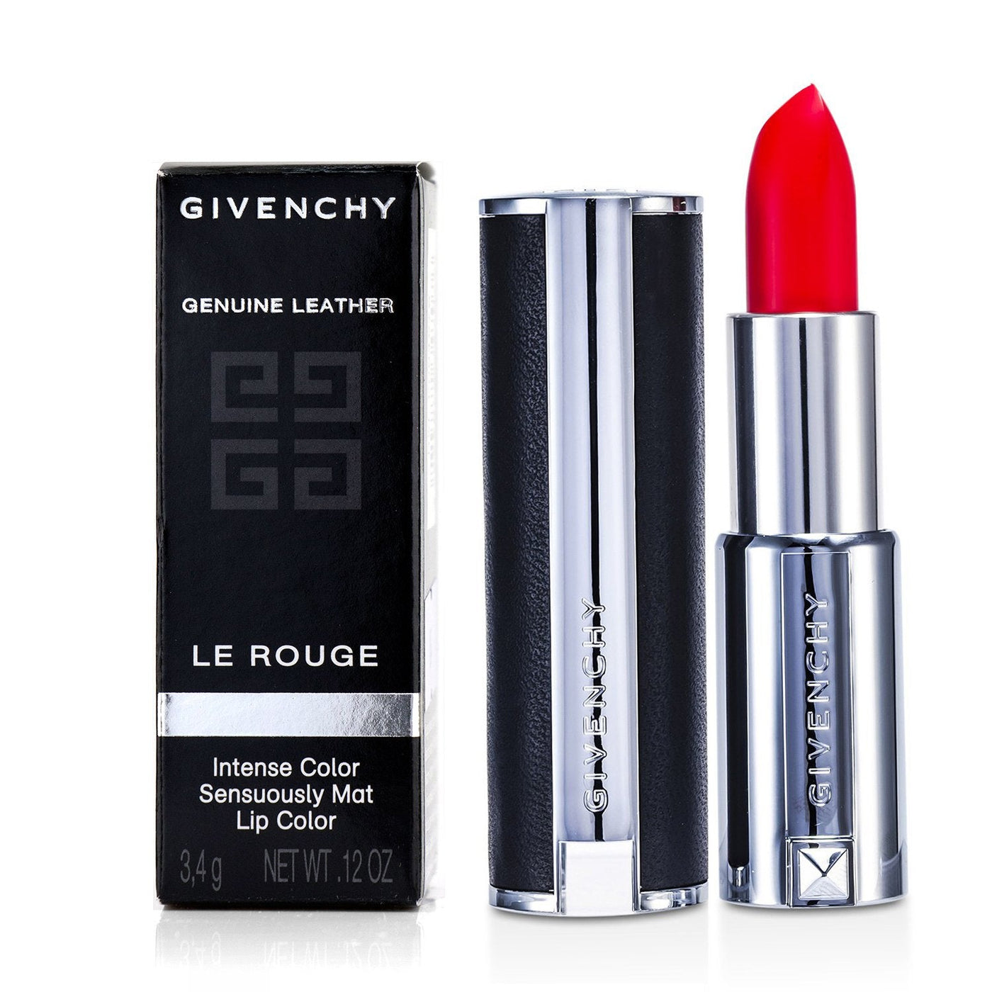 Givenchy Le Rouge Intense Color Sensuously Mat Lipstick - # 315 Framboise Velours  3.4g/0.12oz