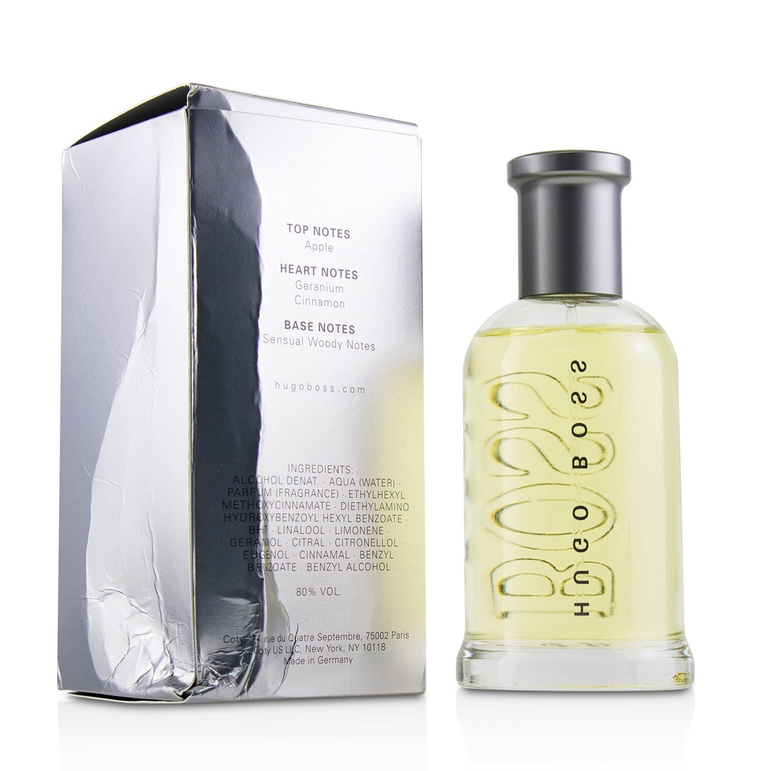 Hugo Boss Boss Bottled Eau De Toilette Spray (Box Slightly Damaged)  100ml/3.3oz