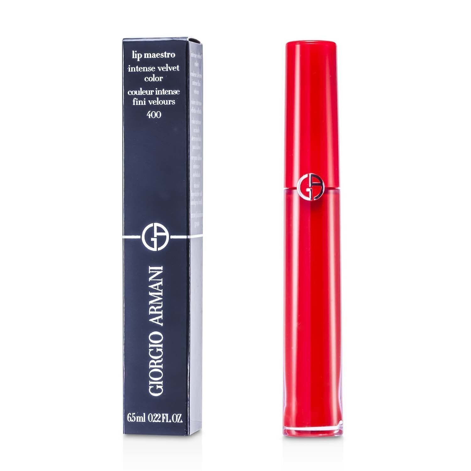Giorgio Armani Lip Maestro Intense Velvet Color (Liquid Lipstick) - # 529 Rose Plum  6.5ml/0.22oz