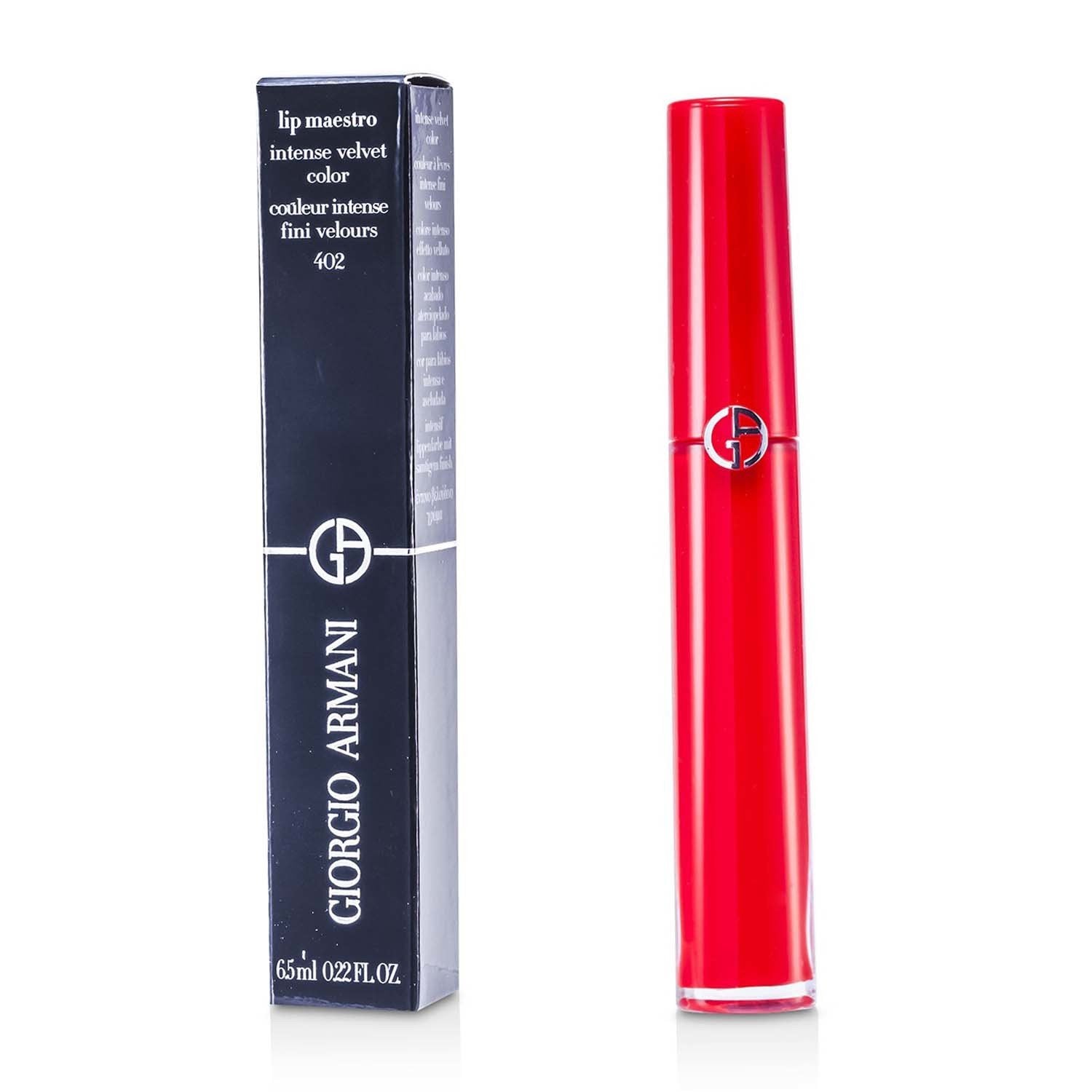 Giorgio Armani Lip Maestro Intense Velvet Color (Liquid Lipstick) - # 206 (Cedar)  6.5ml/0.22oz