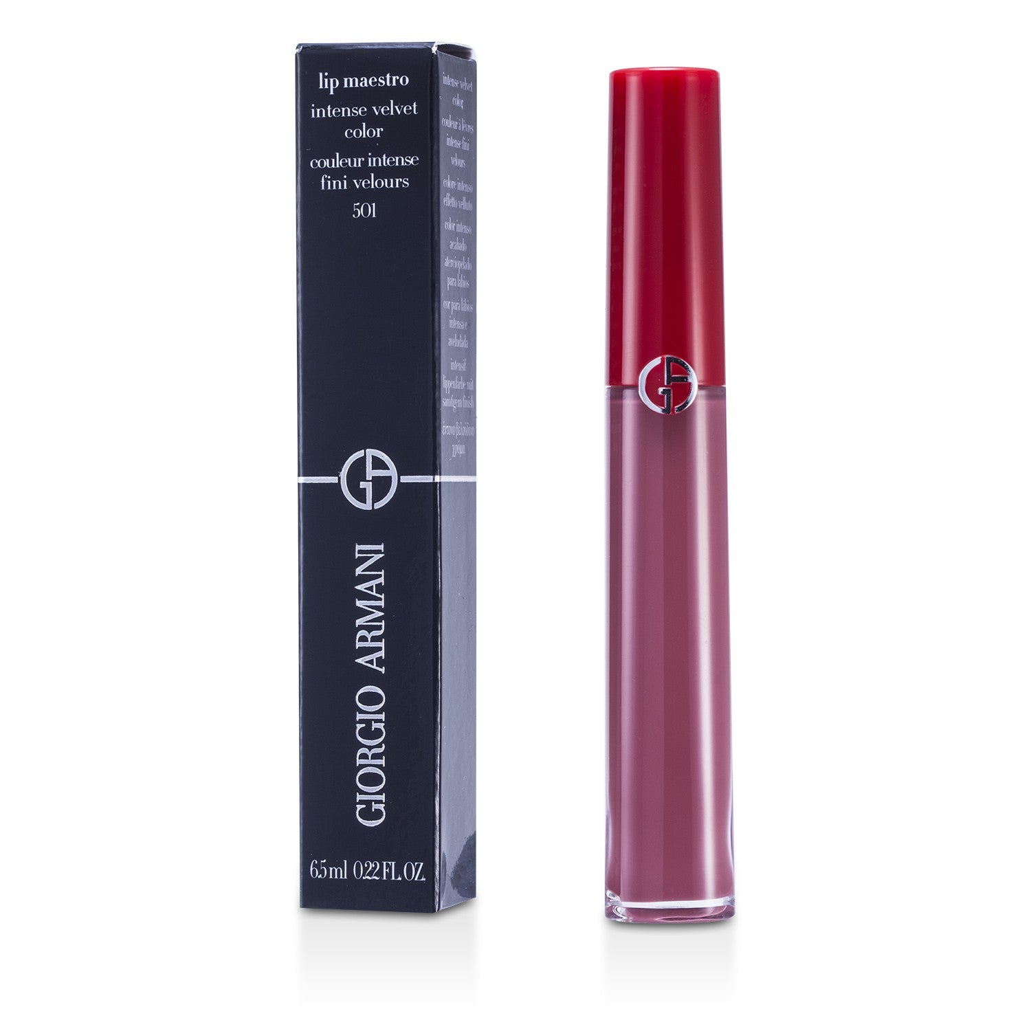 Giorgio Armani Lip Maestro Intense Velvet Color (Liquid Lipstick) - # 204 (Nuda)  6.5ml/0.22oz