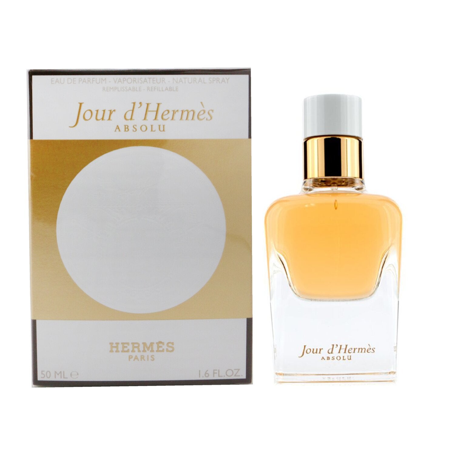 Hermes Jour D'Hermes Absolu Eau De Parfum Refillable Spray  50ml/1.6oz