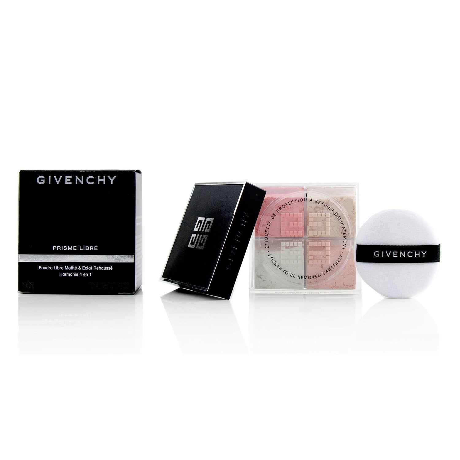 Givenchy Prisme Libre Loose Powder 4 in 1 Harmony - # 1 Mousseliine Pastel  4x3g/0.105oz