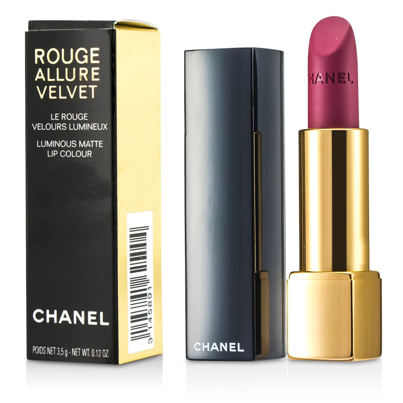 Chanel Rouge Allure Velvet - # 57 Rouge Feu  3.5g/0.12oz