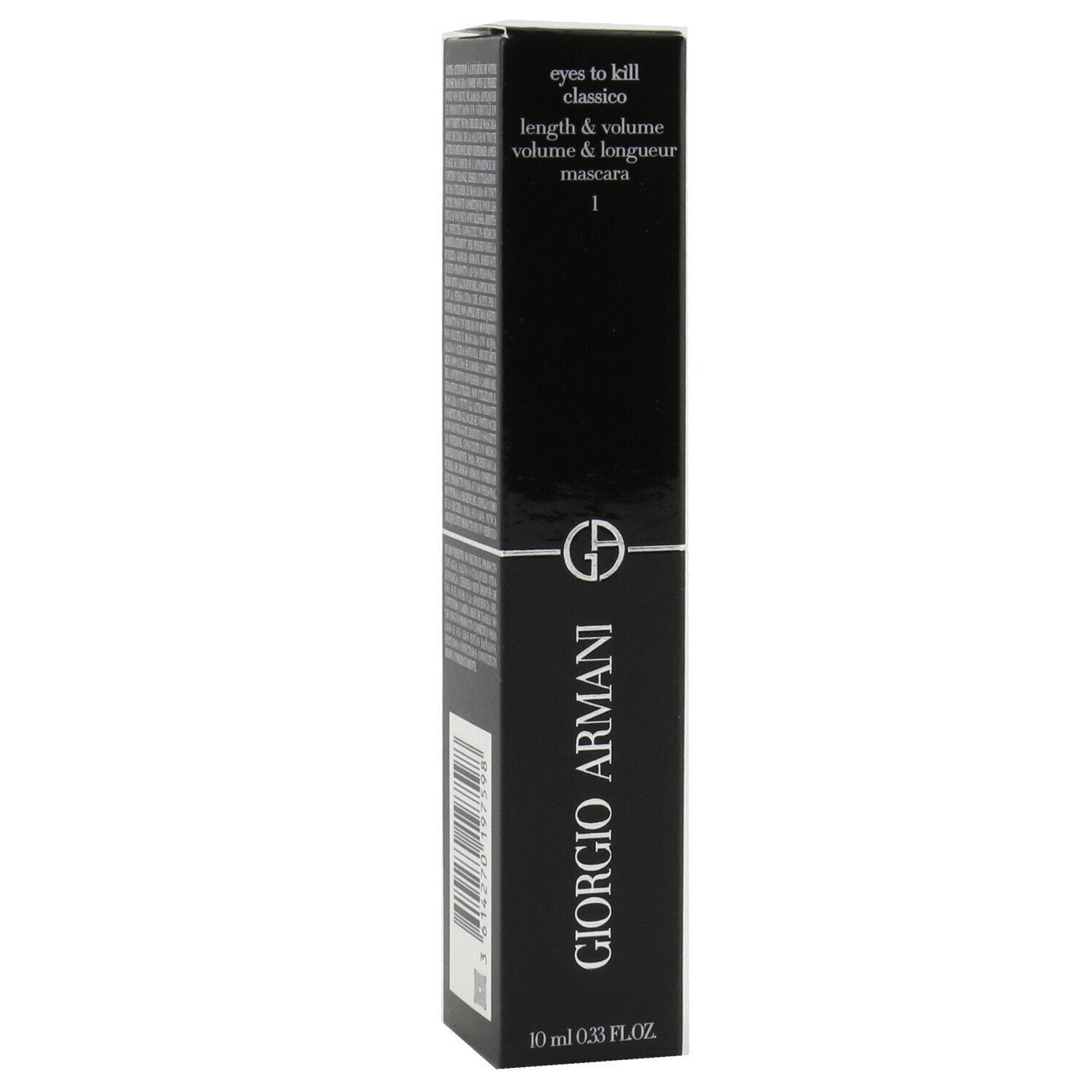 Giorgio Armani Eyes To Kill Classico Length & Volume Mascara - # 1 (Black)  10ml/0.33oz
