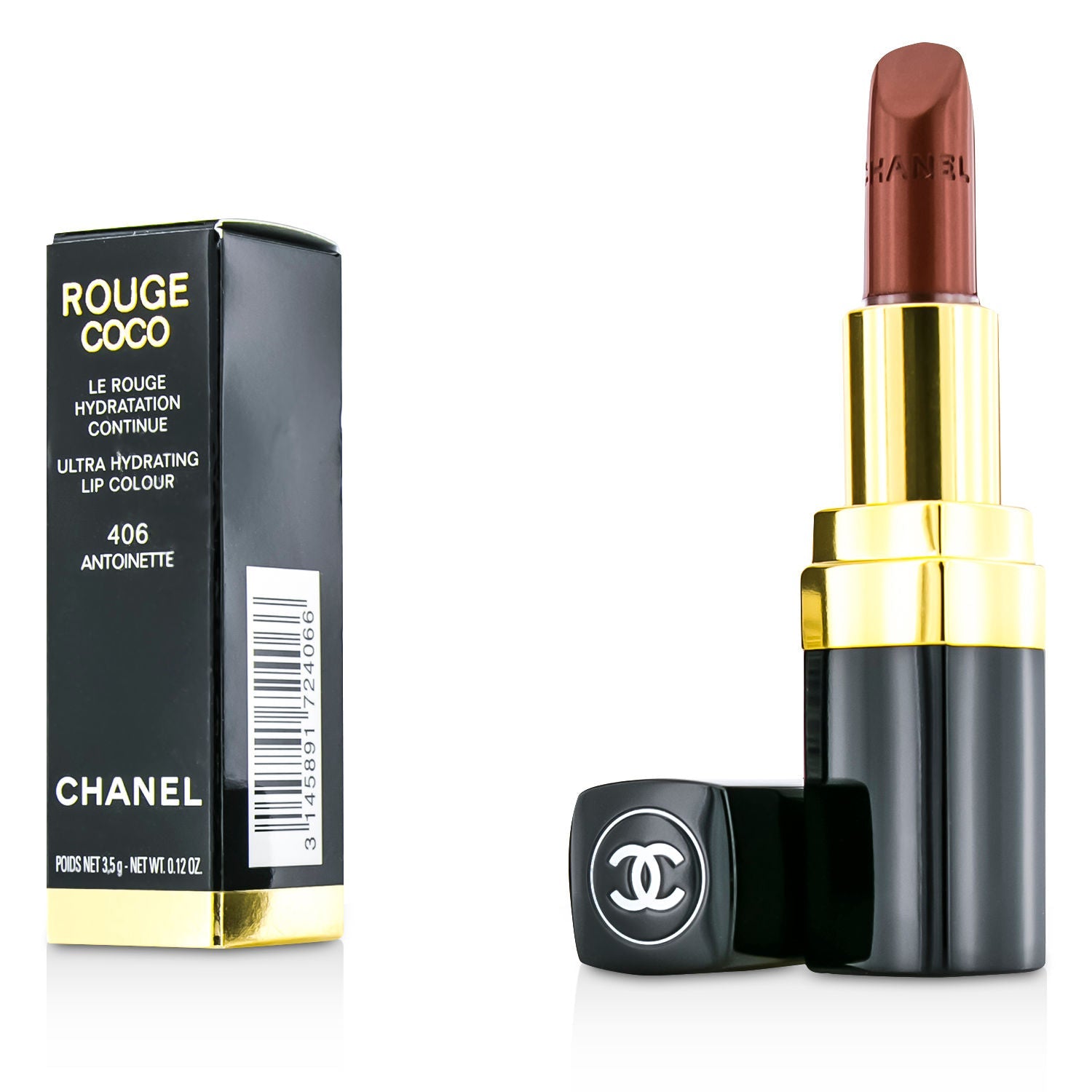 Chanel Rouge Coco Ultra Hydrating Lip Colour - # 416 Coco  3.5g/0.12oz