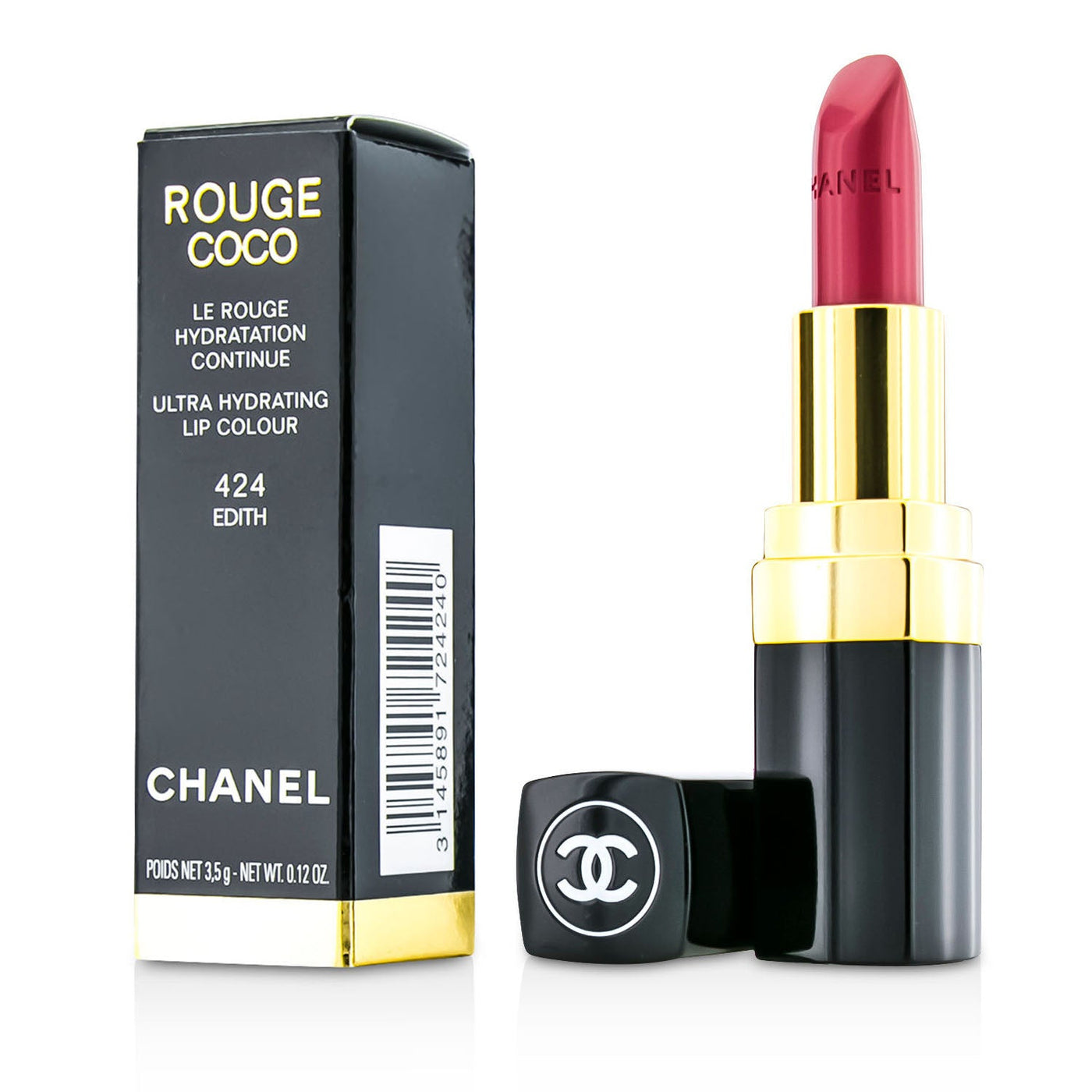 Chanel Rouge Coco Ultra Hydrating Lip Colour - # 484 Rouge Intimiste  3.5g/0.12oz