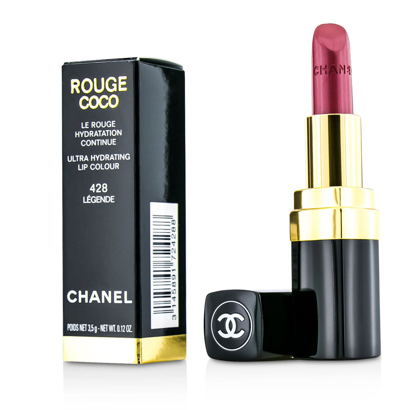 Chanel Rouge Coco Ultra Hydrating Lip Colour - # 438 Suzanne  3.5g/0.12oz