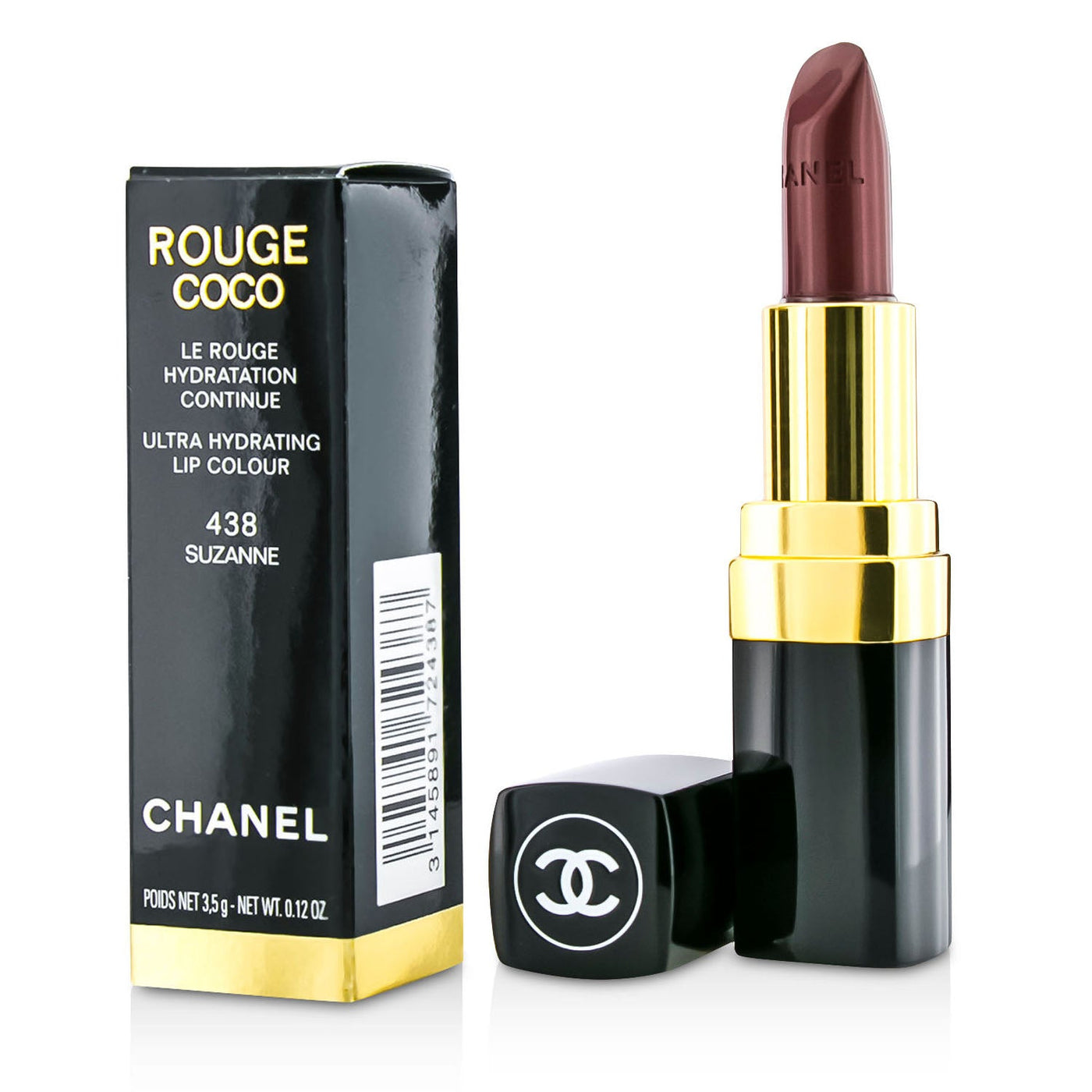 Chanel Rouge Coco Ultra Hydrating Lip Colour - # 472 Experimental  3.5g/0.12oz