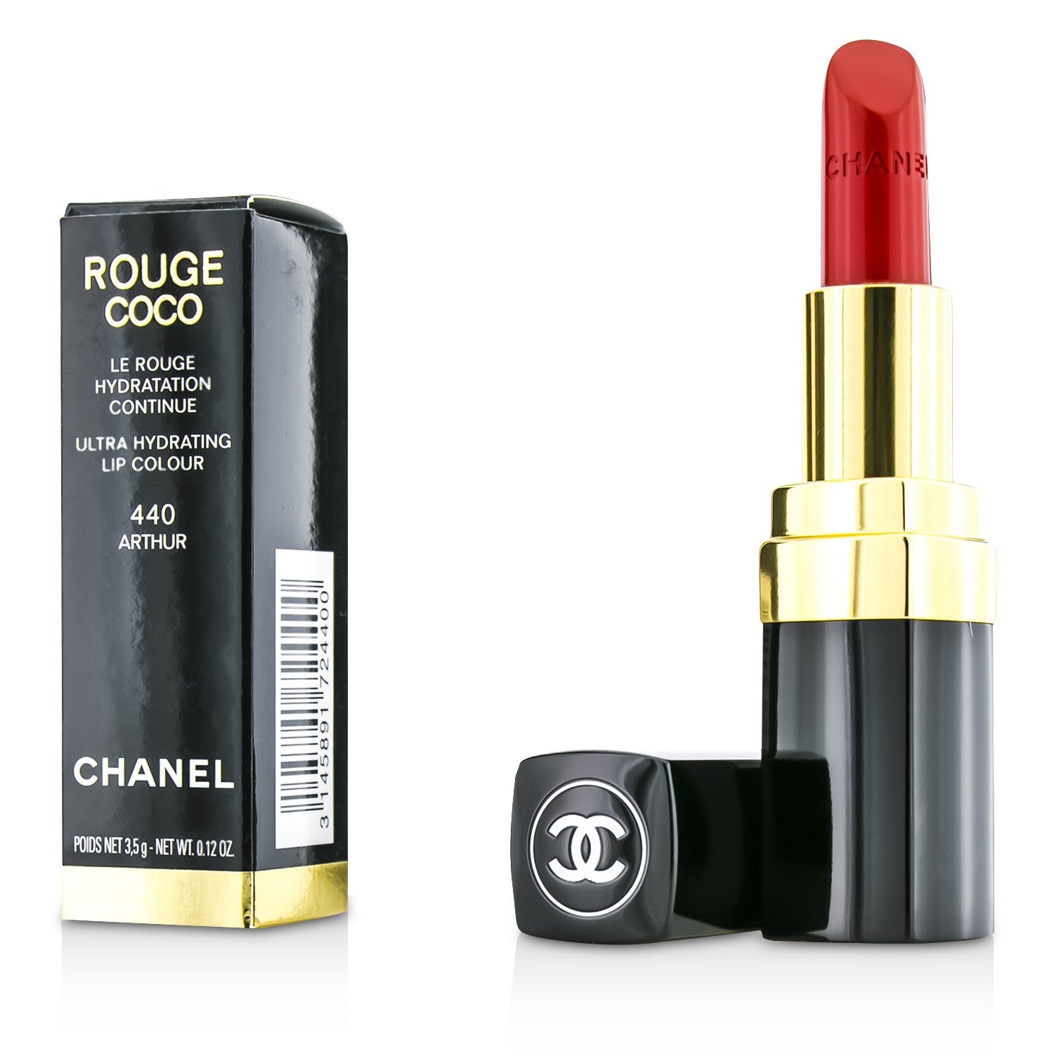 Chanel Rouge Coco Ultra Hydrating Lip Colour - # 482 Rose Malicieux  3.5g/0.12oz