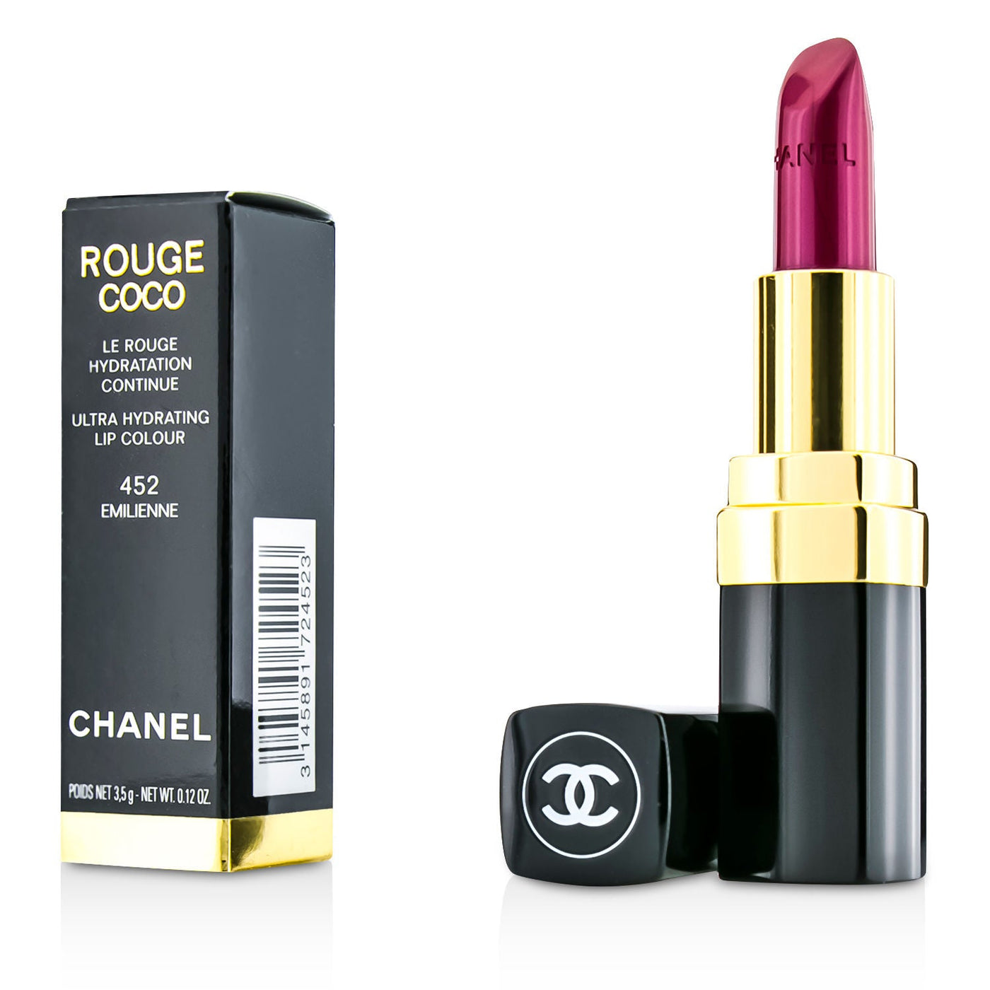 Chanel Rouge Coco Ultra Hydrating Lip Colour - # 472 Experimental  3.5g/0.12oz