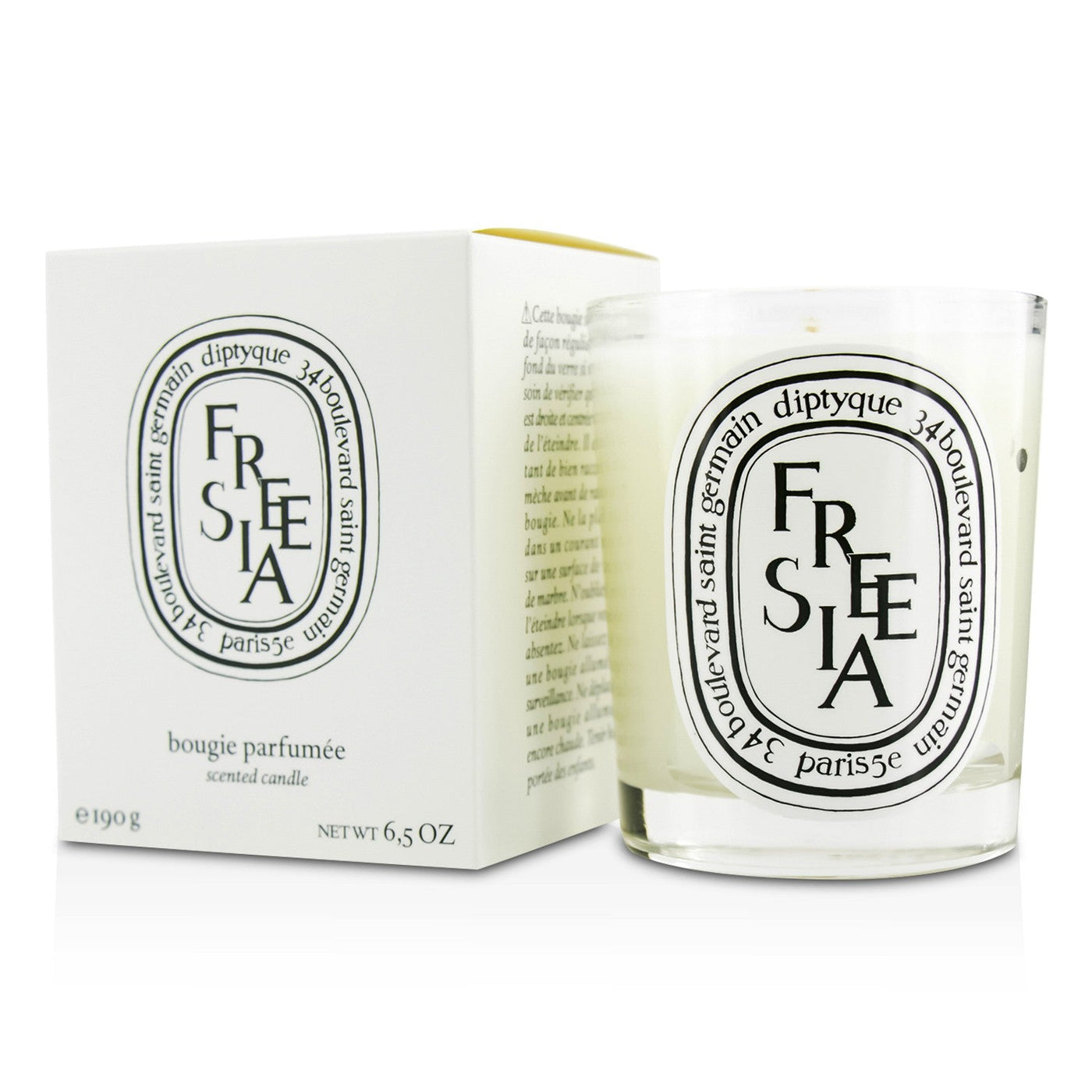 Diptyque Scented Candle - Freesia  190g/6.5oz