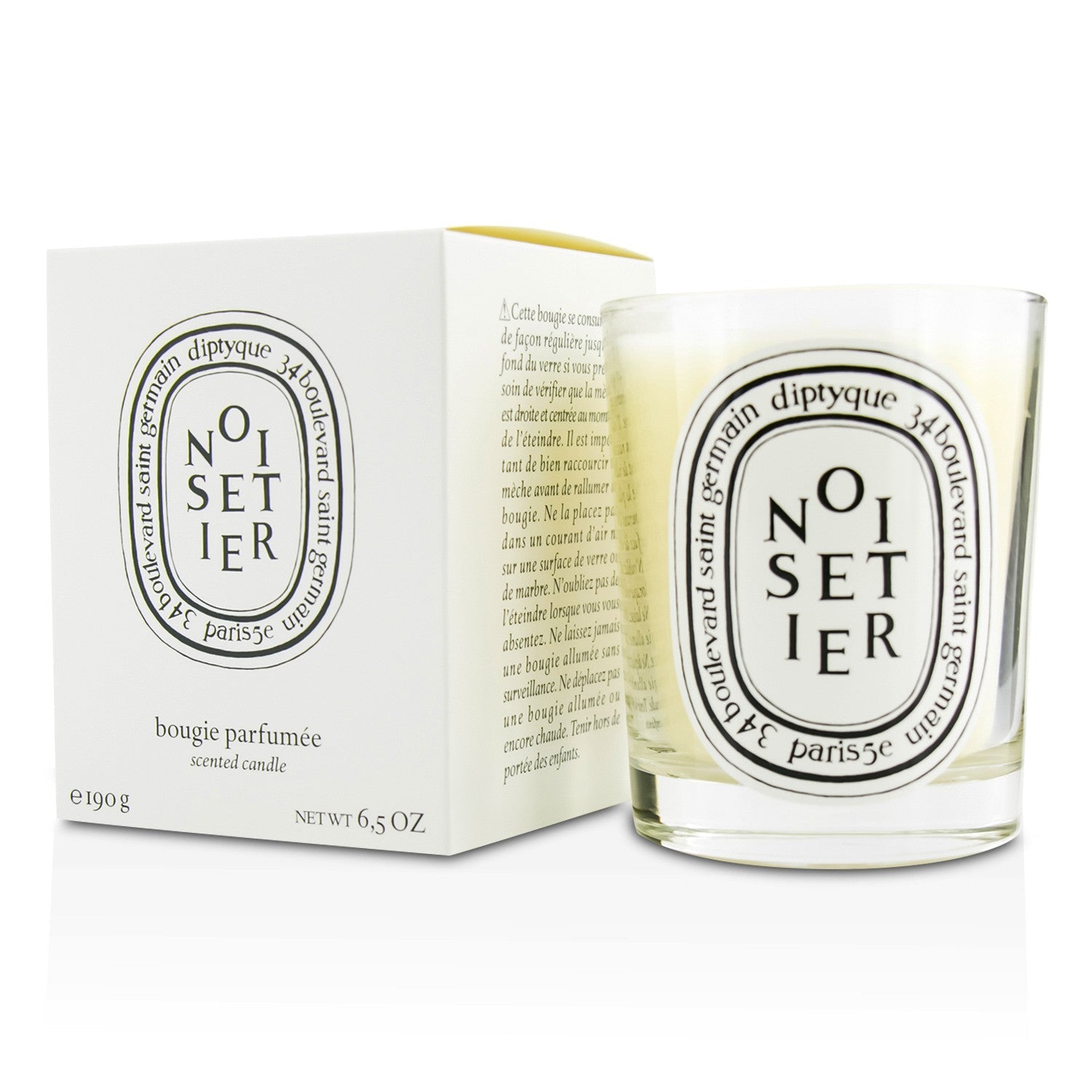 Diptyque Scented Candle - Noisetier (Hazelnut Tree)  190g/6.5oz