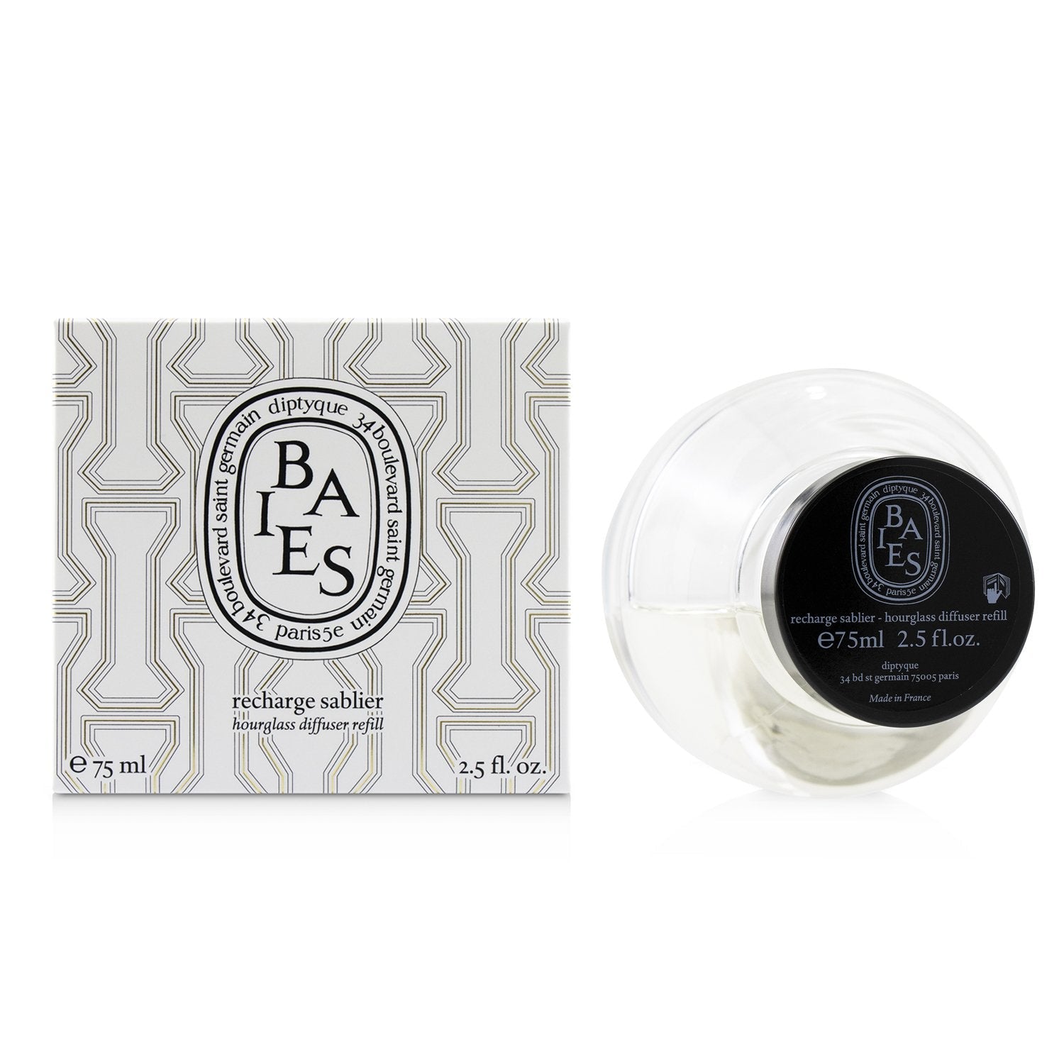 Diptyque Hourglass Diffuser Refill - Baies  75ml/2.5oz