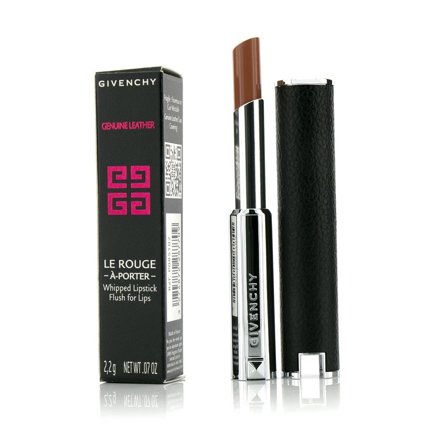 Givenchy Le Rouge A Porter Whipped Lipstick - # 206 Corail Decollete (Unboxed)  2.2g/0.07oz