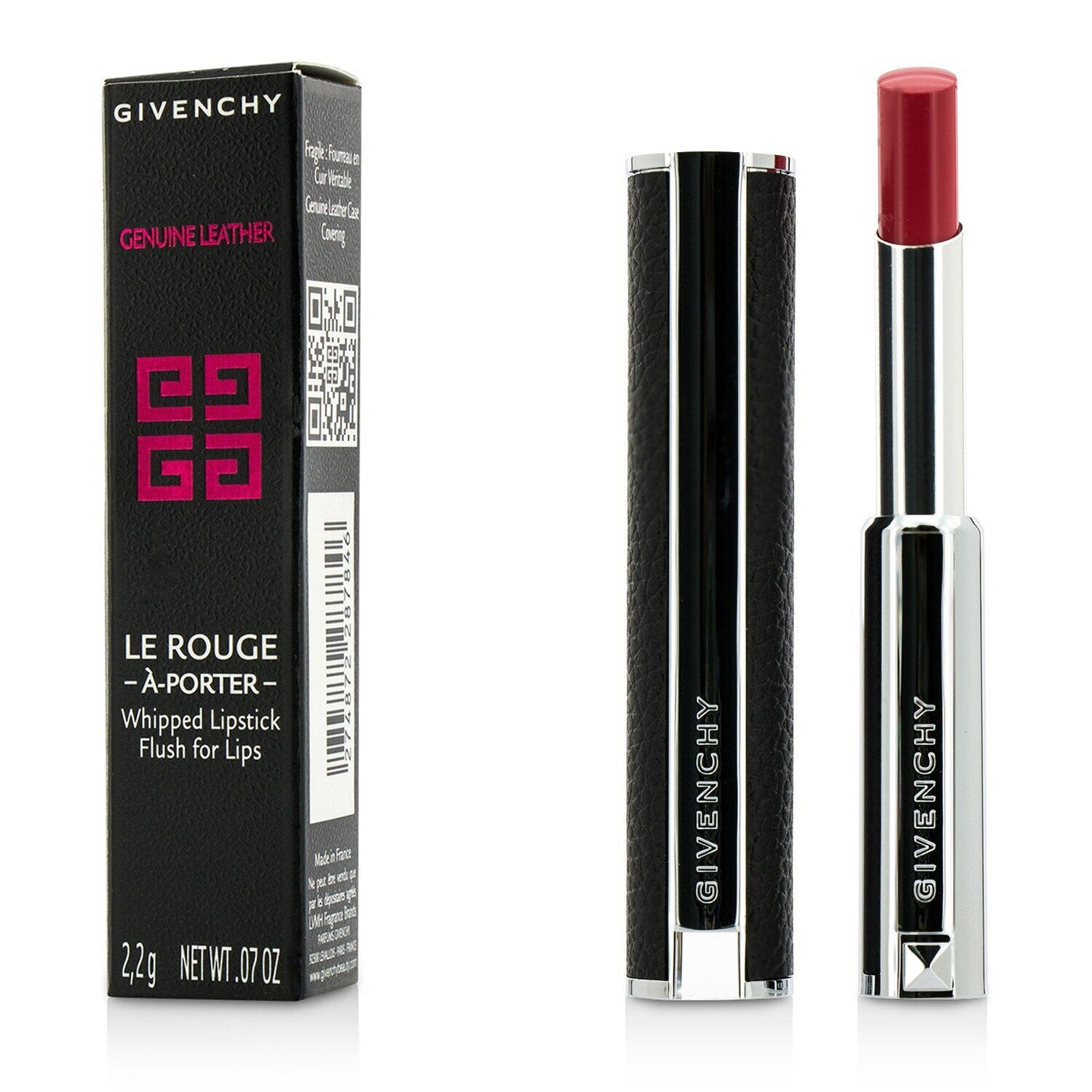 Givenchy Le Rouge A Porter Whipped Lipstick - # 206 Corail Decollete (Unboxed)  2.2g/0.07oz