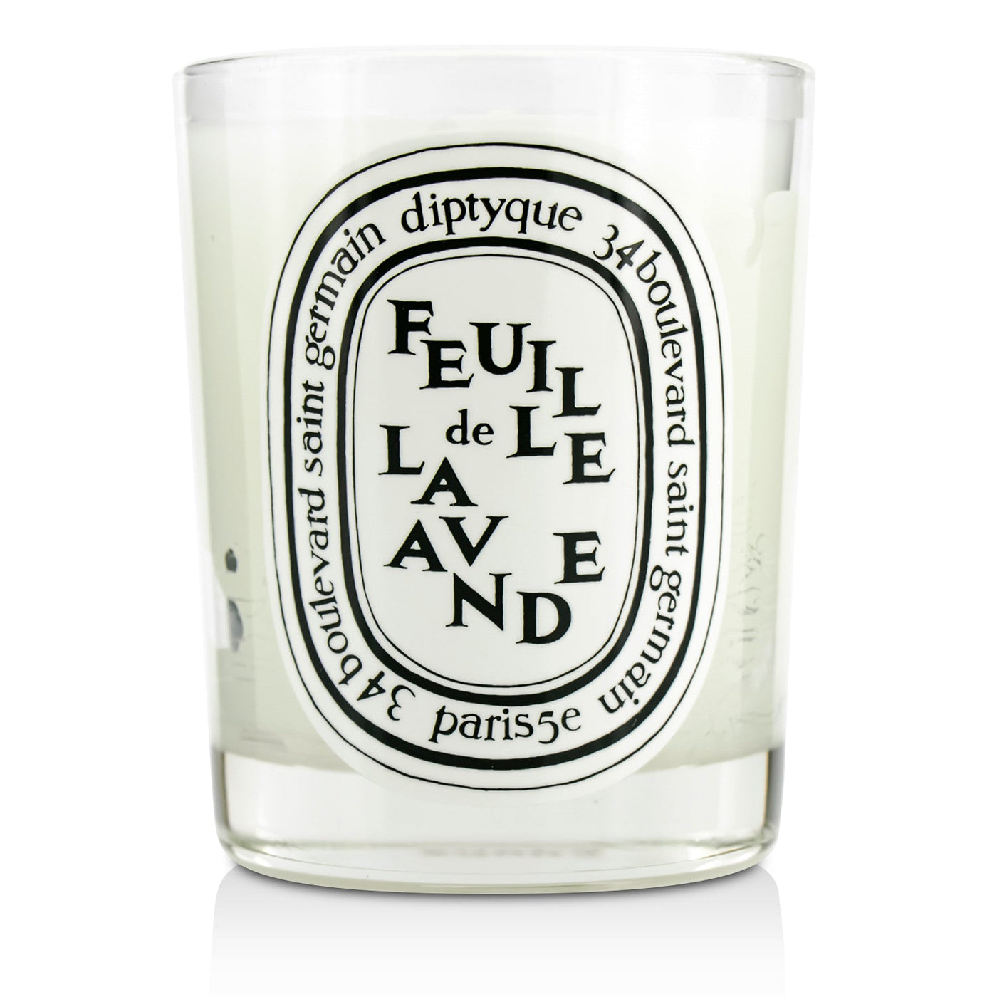 Diptyque Scented Candle - Feuille De Lavande (Lavender Leaf)  190g/6.5oz