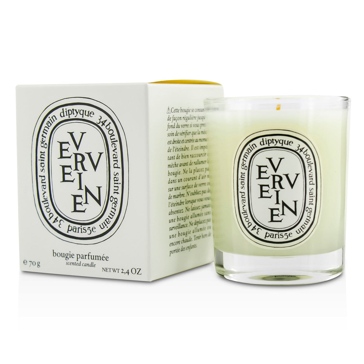 Diptyque Scented Candle - Verveine (Lemon Verbena)  190g/6.5oz