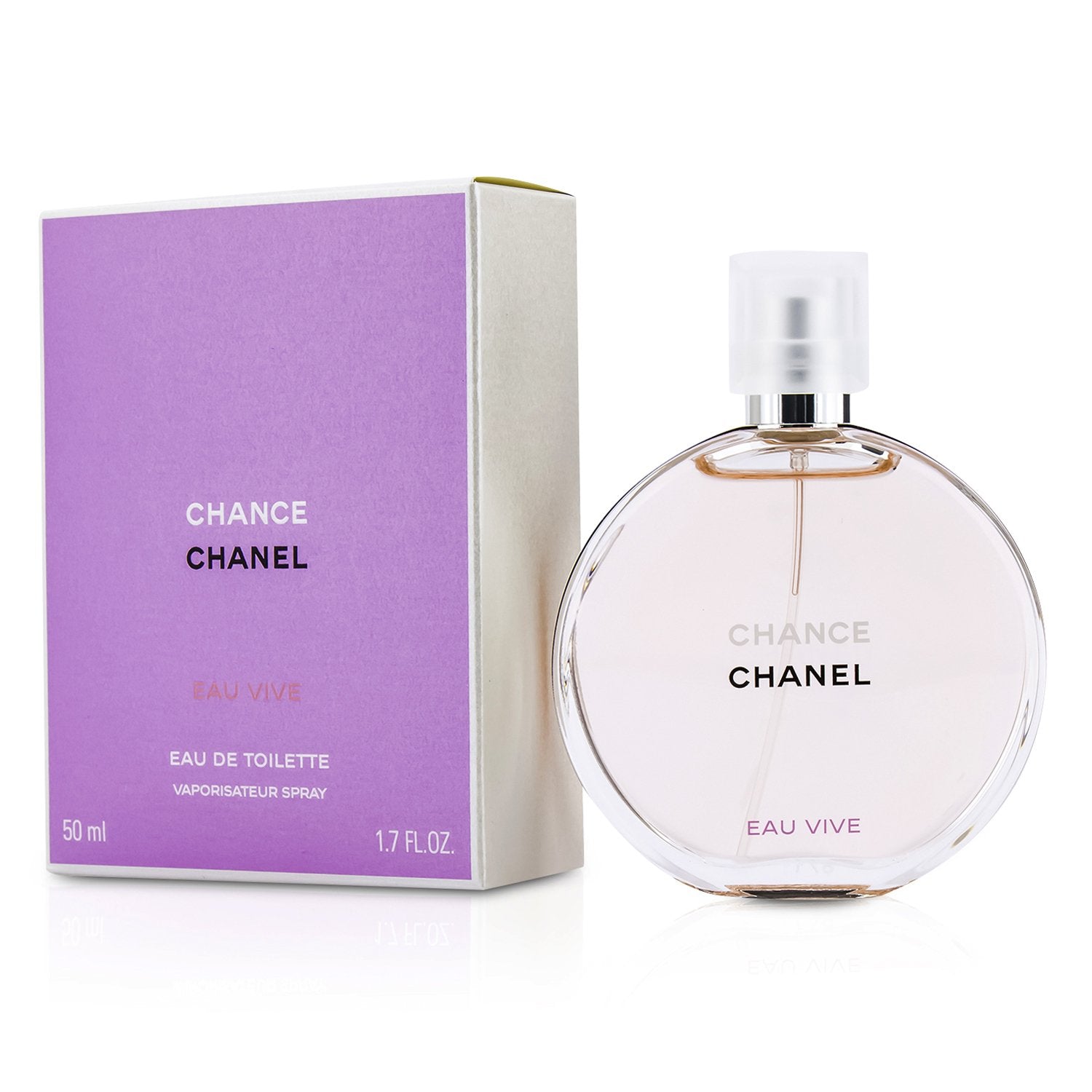 Chanel Chance Eau Vive Eau De Toilette Spray  100ml/3.4oz