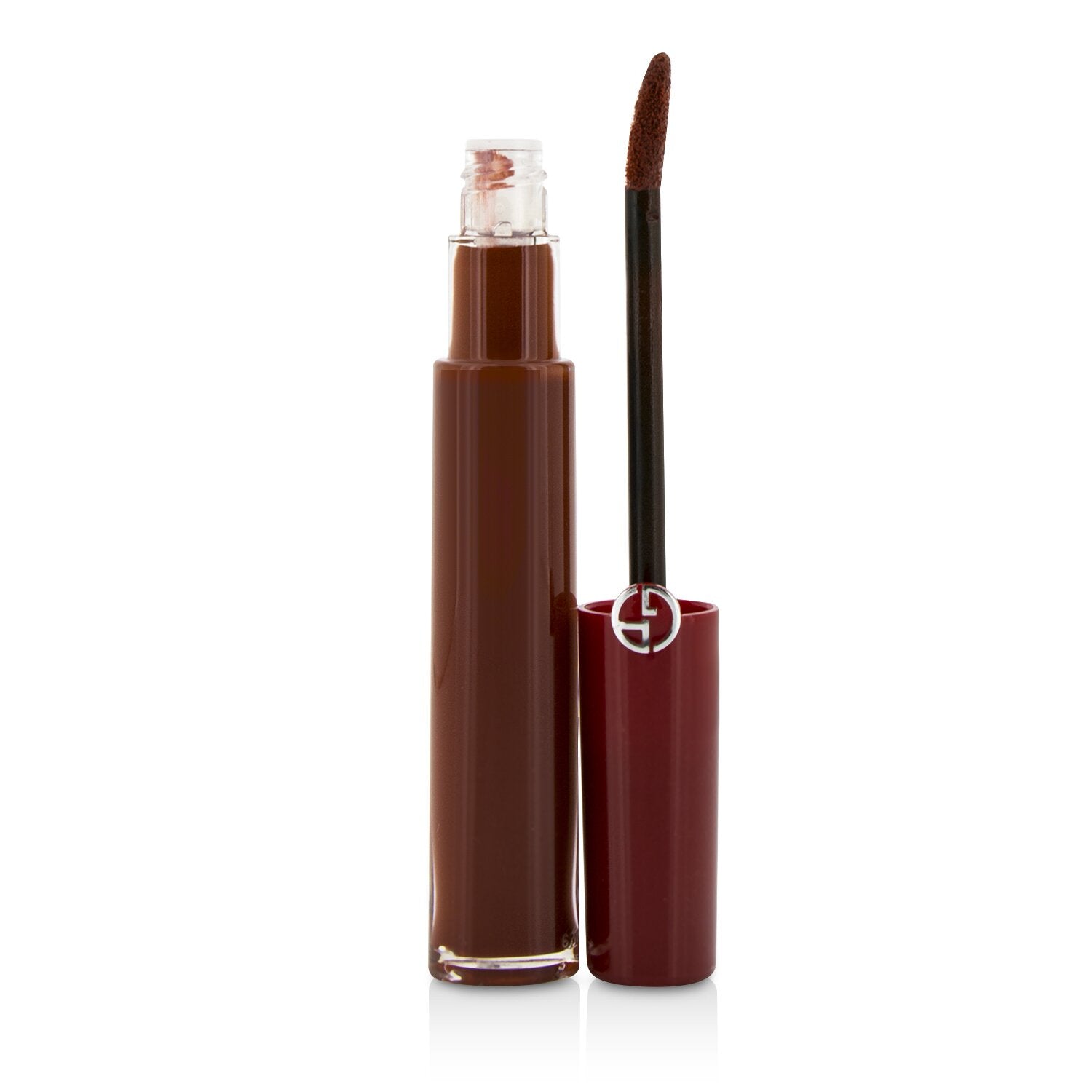 Giorgio Armani Lip Maestro Intense Velvet Color (Liquid Lipstick) - # 415 (Red Wood)  6.5ml/0.22oz