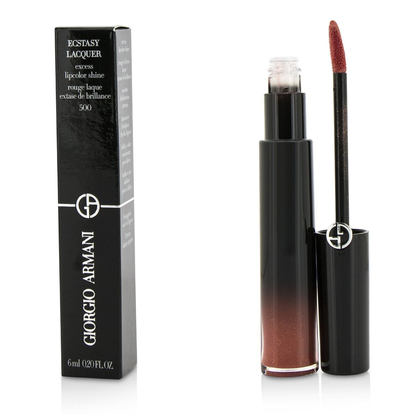 Giorgio Armani Ecstasy Lacquer Excess Lipcolor Shine - #508 Daybreak (Box Slightly Damaged)  6ml/0.2oz