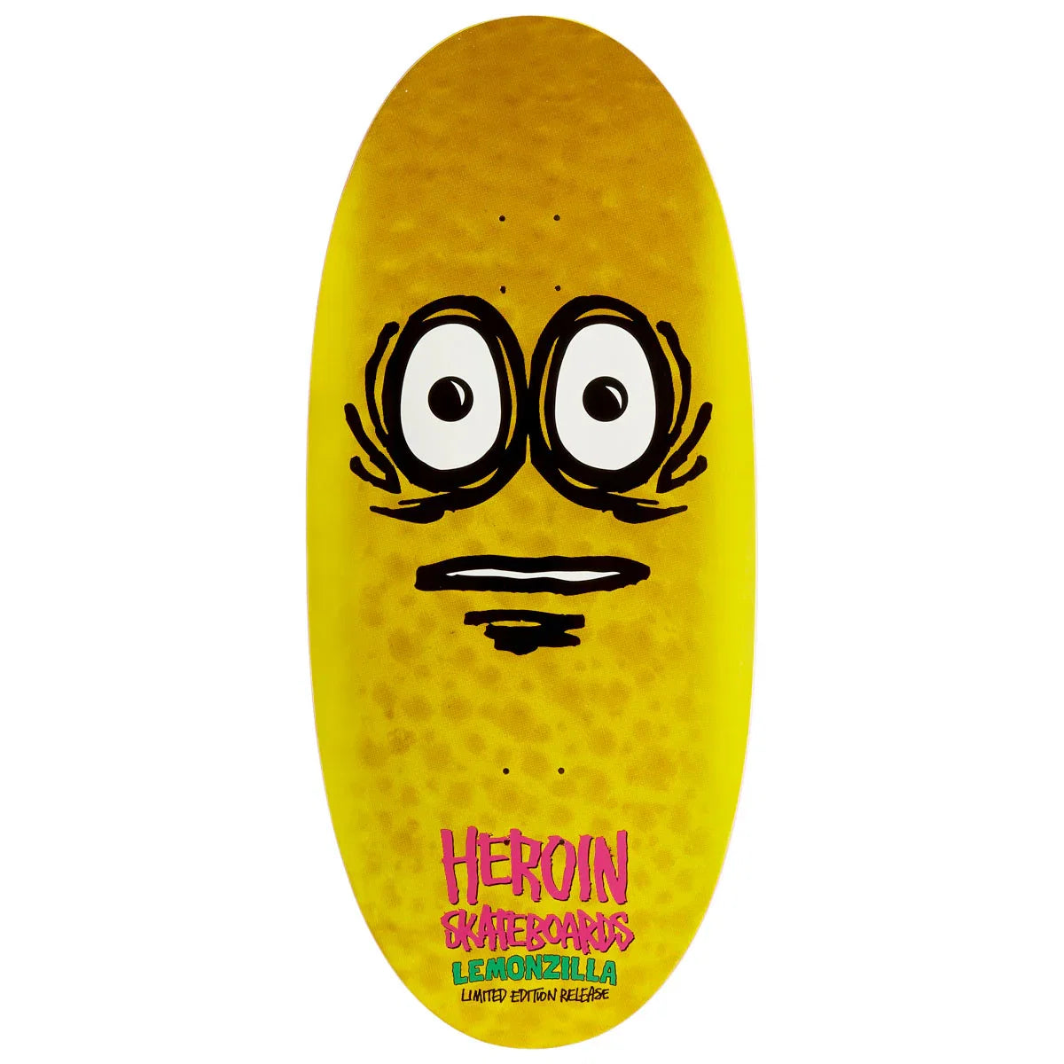 Heroin Lemonzilla Egg Skateboard Deck - 13.5"