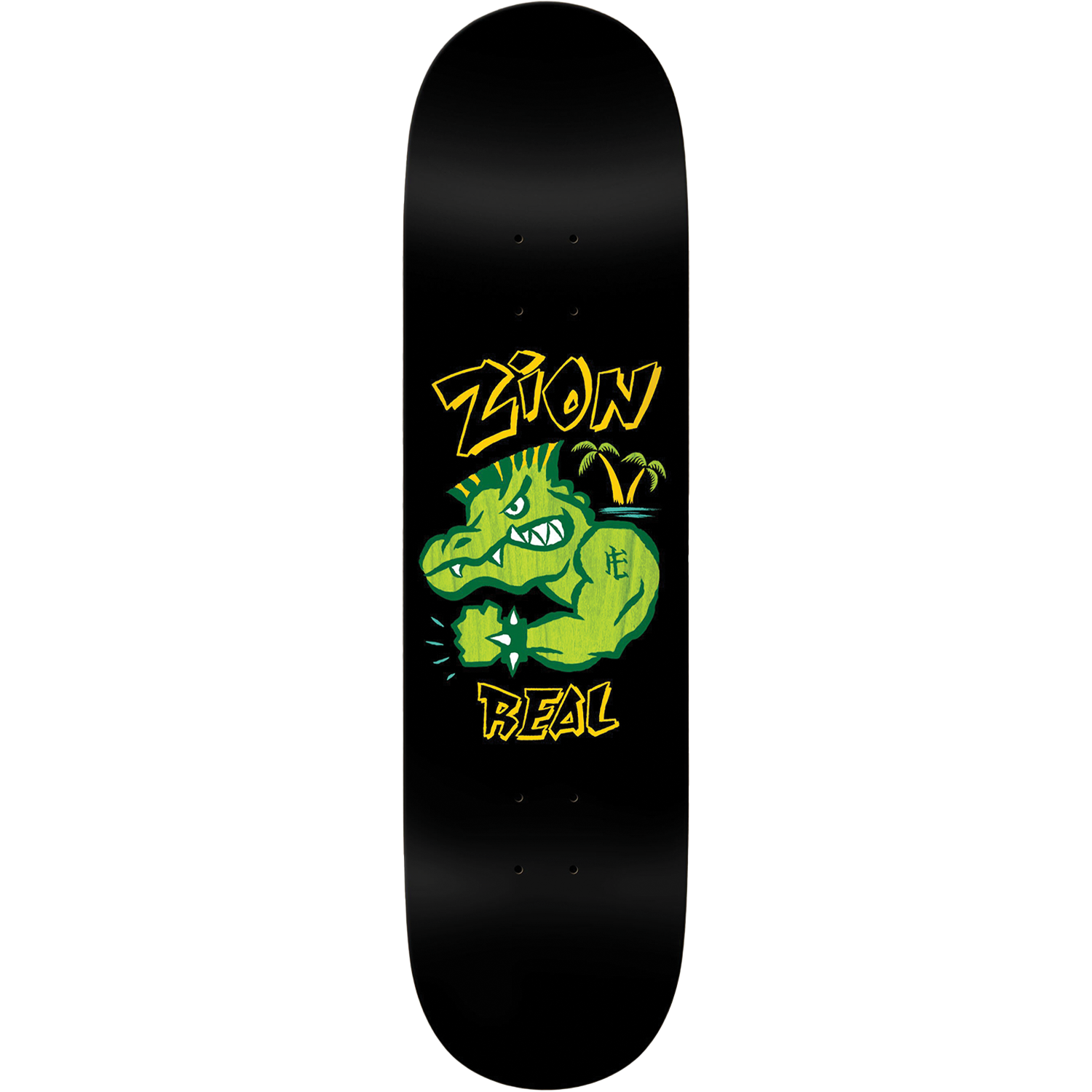 Real Wright Bad Gator Skateboard Deck - 8.5"