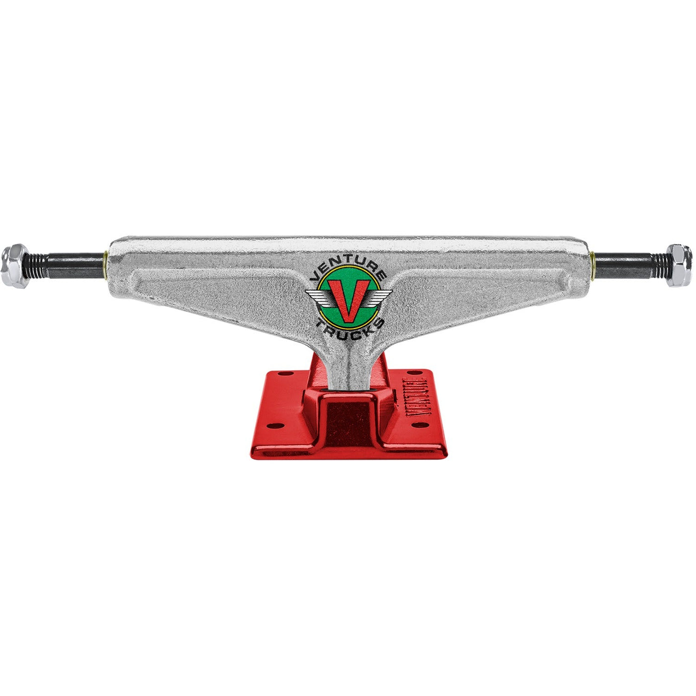 Venture Truck V-Hollow OG Wings Hi 5.25 - Polished/Red (Set of 2)