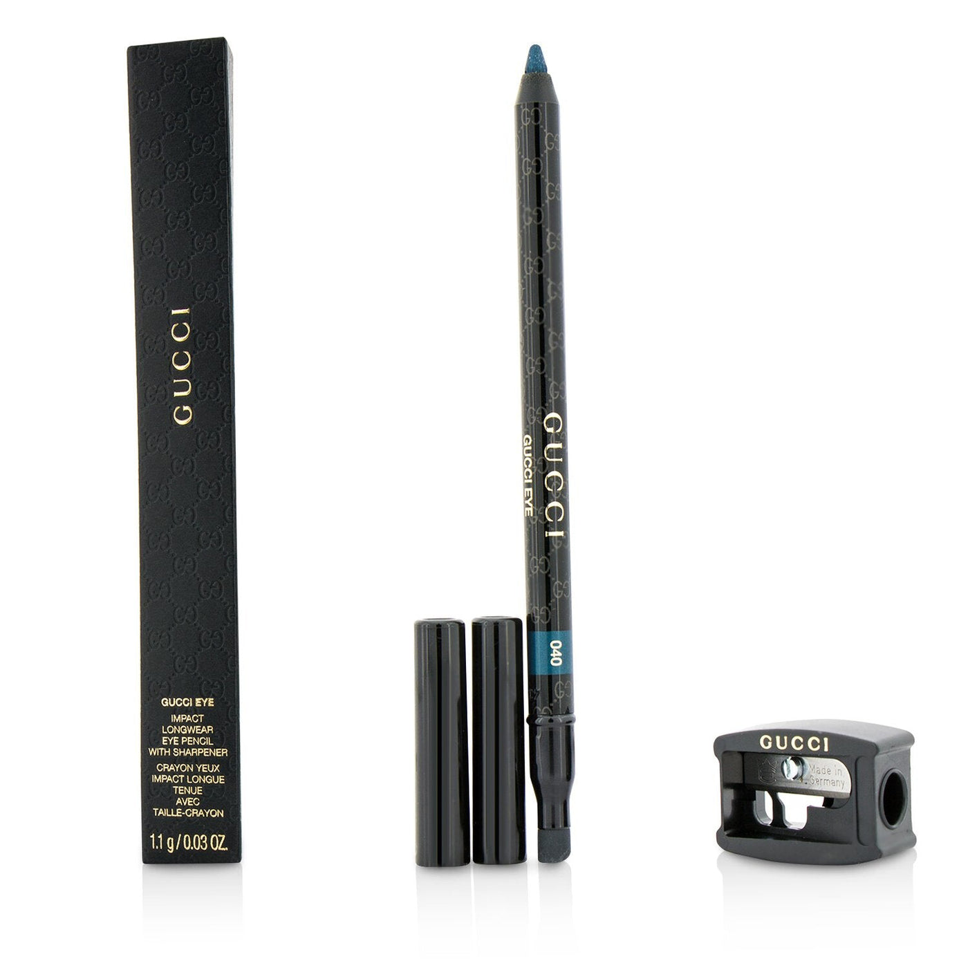 Gucci Impact Longwear Eye Pencil With Sharpener - #030 Midnight Blue  1.1g/0.03oz