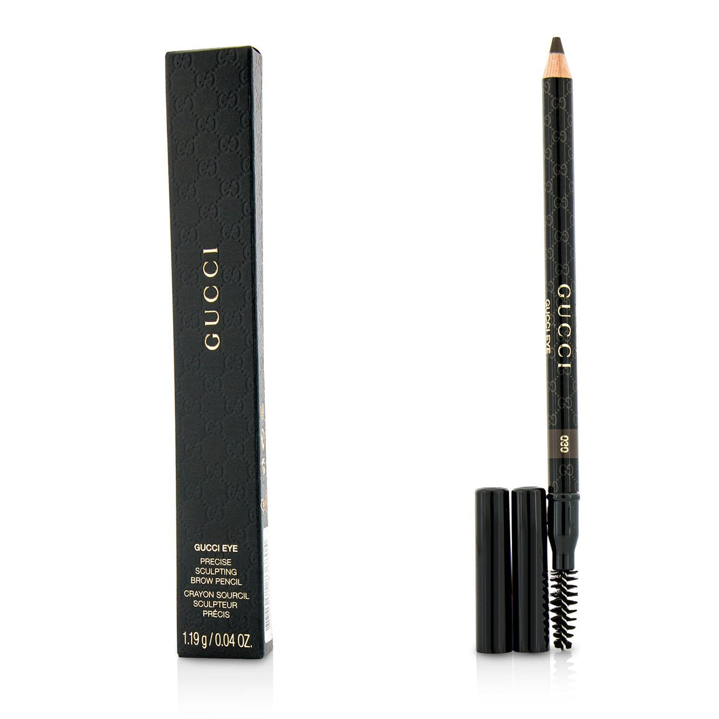 Gucci Precise Sculpting Brow Pencil - #030 Soft Black  1.19g/0.04oz