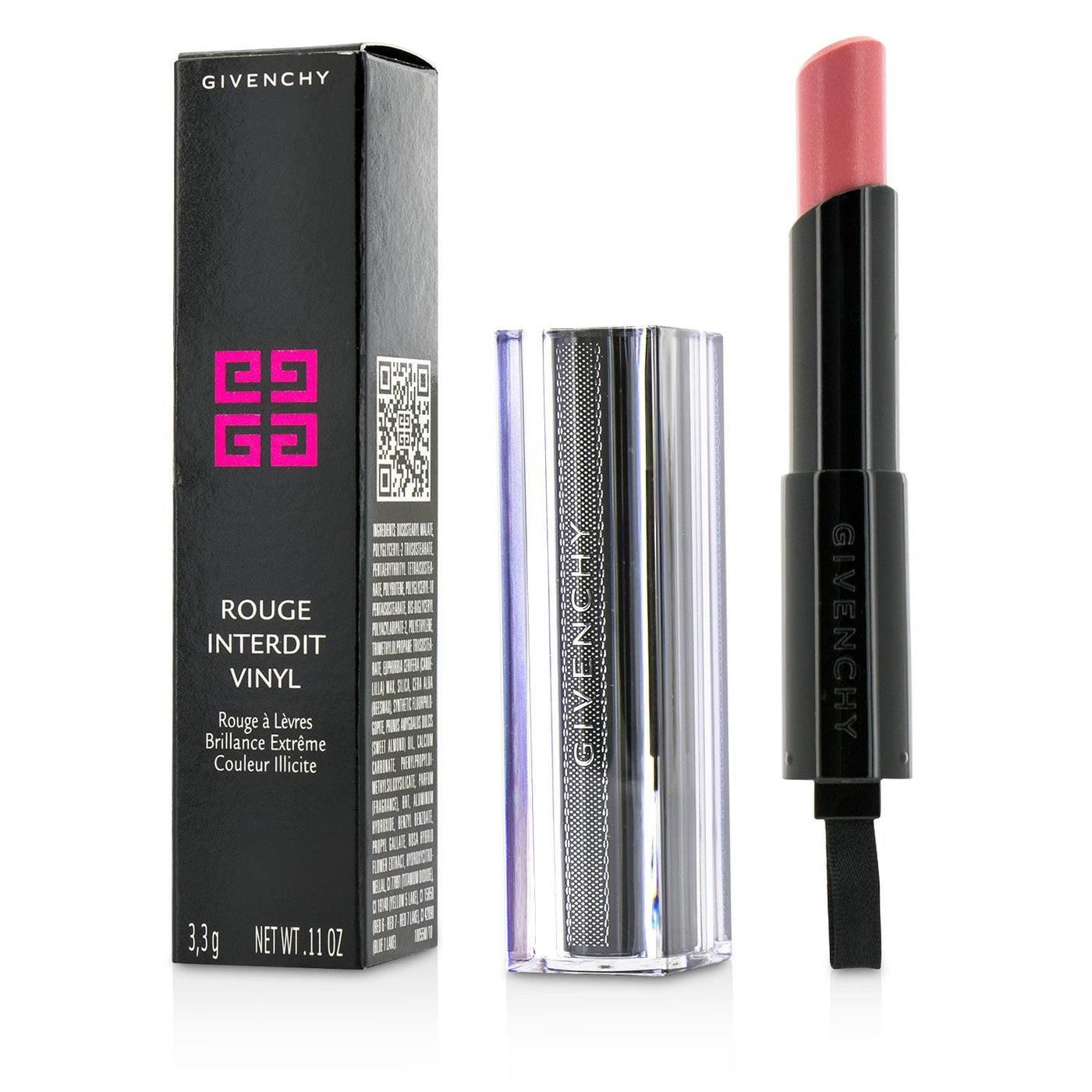 Givenchy Rouge Interdit Vinyl Extreme Shine Lipstick - # 09 Corail Redoutable  3.3g/0.11oz
