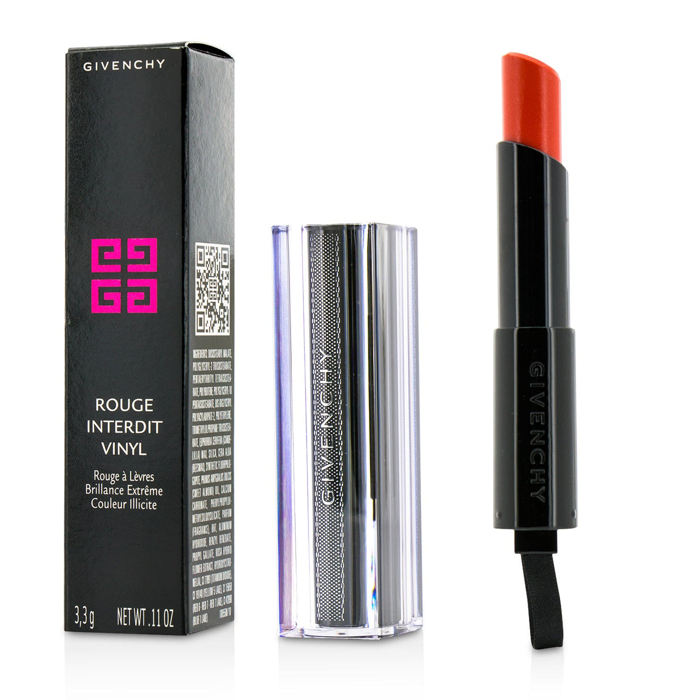 Givenchy Rouge Interdit Vinyl Extreme Shine Lipstick - # 15 Moka Renversant  3.3g/0.11oz