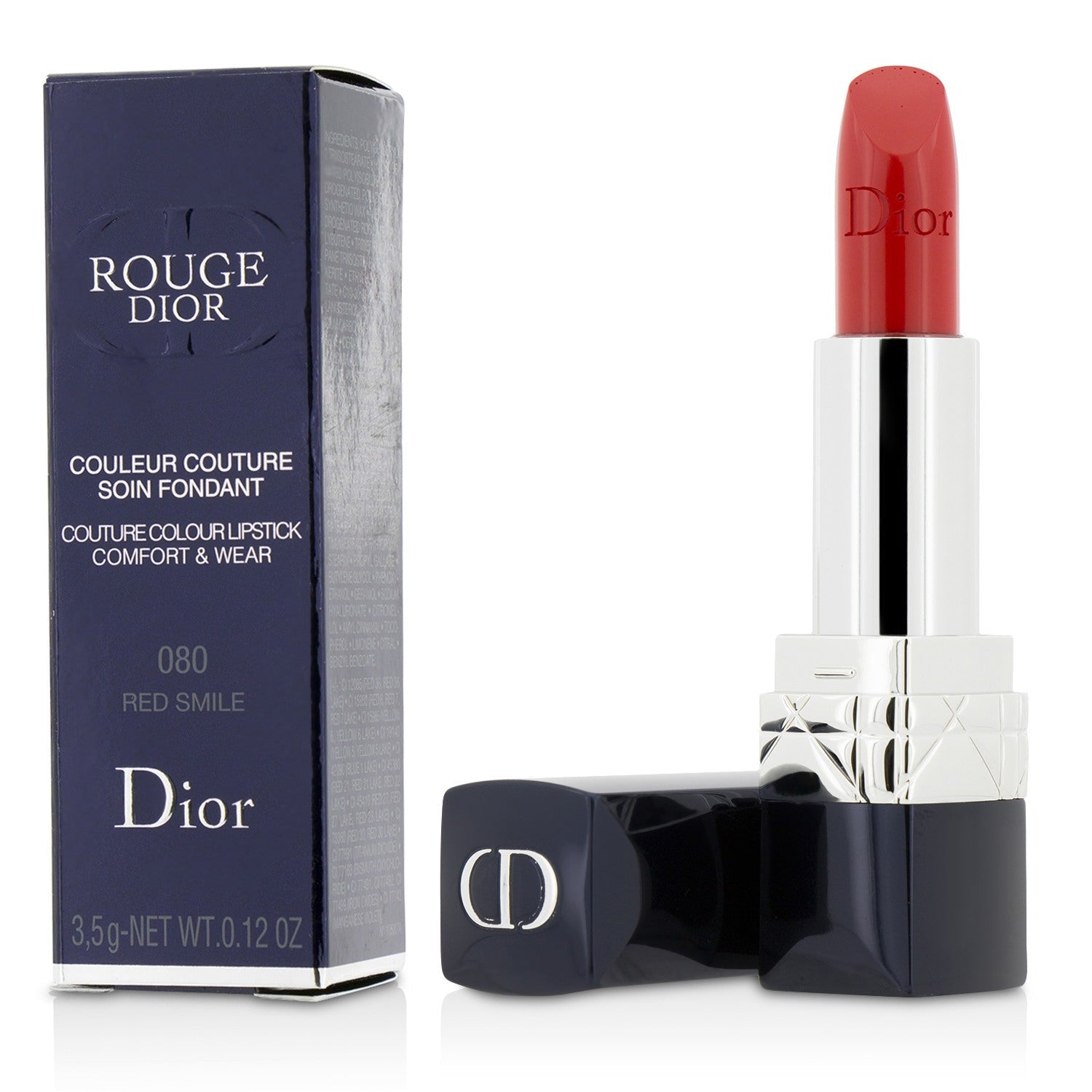 Christian Dior Rouge Dior Couture Colour Comfort & Wear Lipstick - # 475 Rose Caprice  3.5g/0.12oz