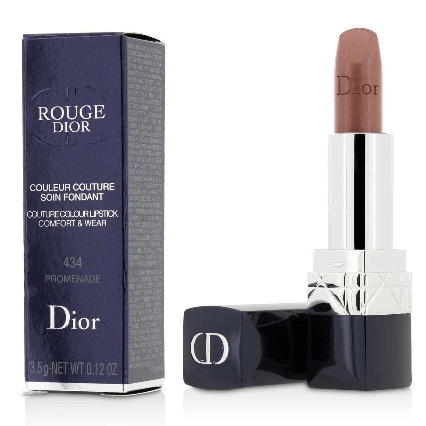 Christian Dior Rouge Dior Couture Colour Comfort & Wear Lipstick - # 475 Rose Caprice  3.5g/0.12oz