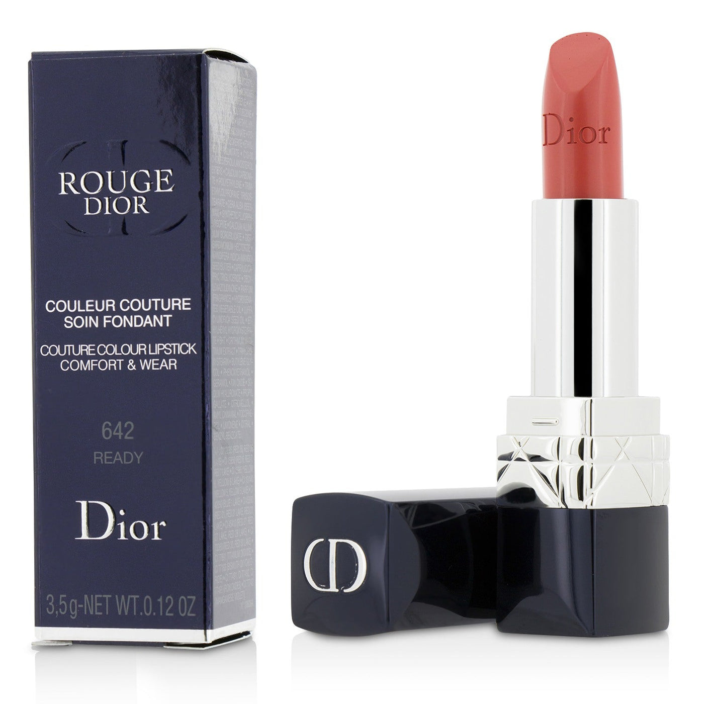 Christian Dior Rouge Dior Couture Colour Comfort & Wear Lipstick - # 475 Rose Caprice  3.5g/0.12oz