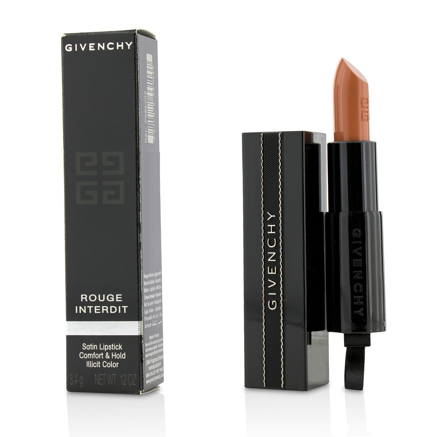 Givenchy Rouge Interdit Satin Lipstick - # 13 Rouge Interdit  3.4g/0.12oz