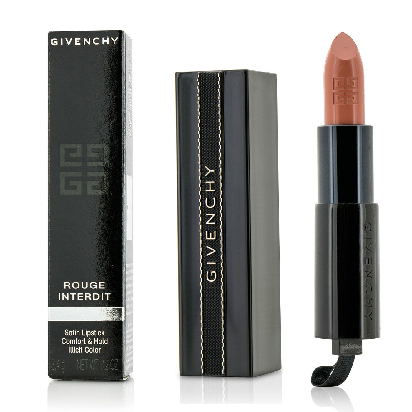 Givenchy Rouge Interdit Satin Lipstick - # 5 Nude In The Dark  3.4g/0.12oz