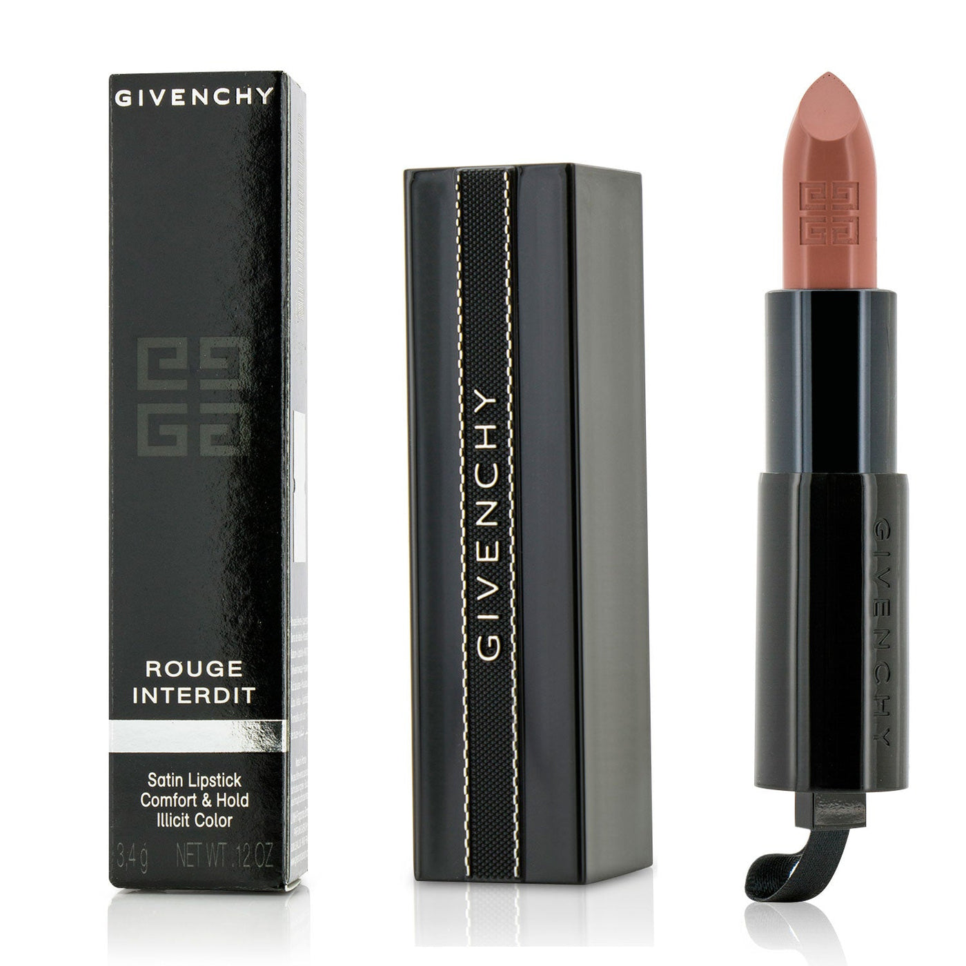 Givenchy Rouge Interdit Satin Lipstick - # 15 Orange Adrenaline  3.4g/0.12oz